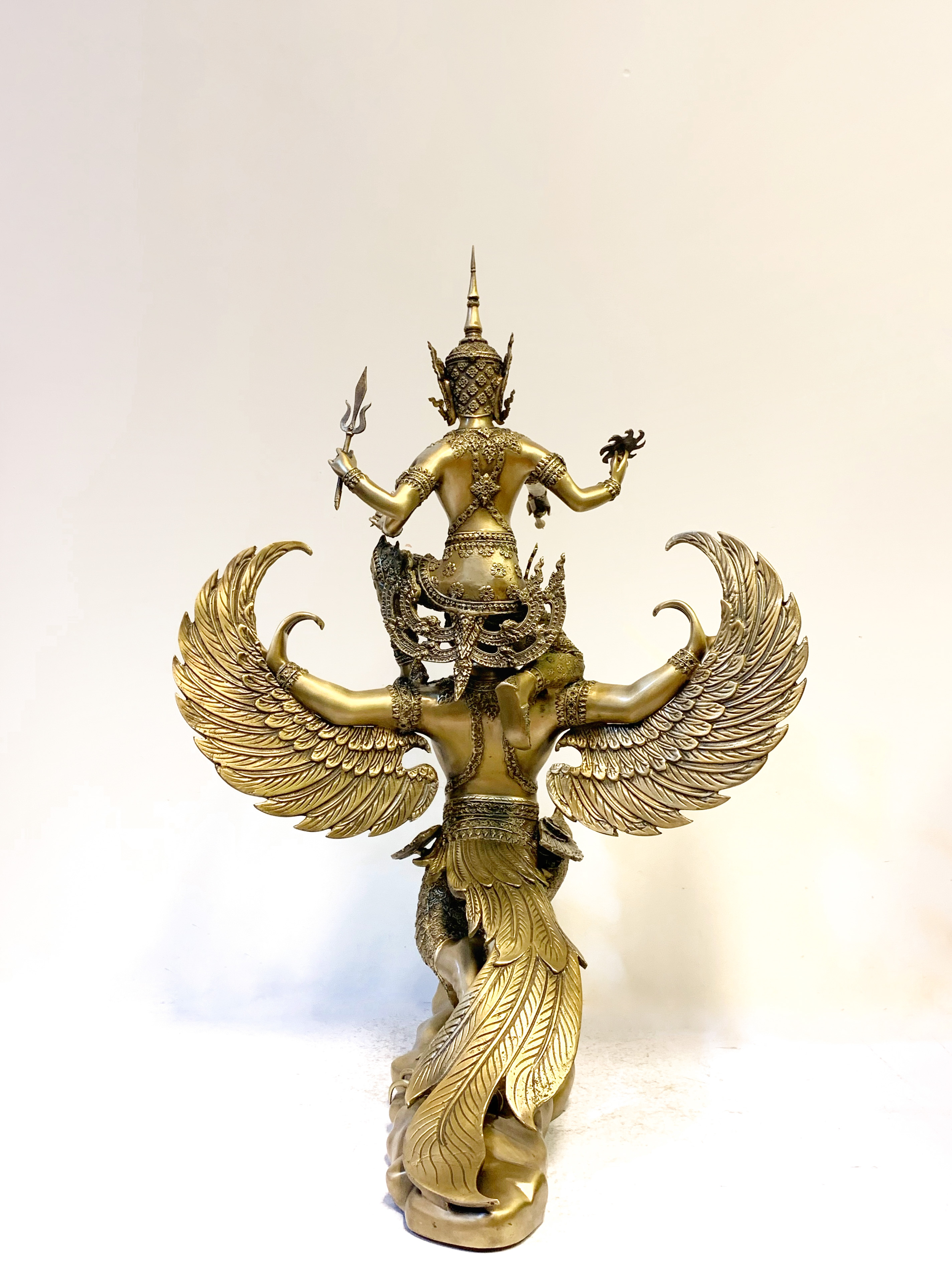 พระนารายณ์ทรงครุฑ หน้าตัก 9 นิ้ว