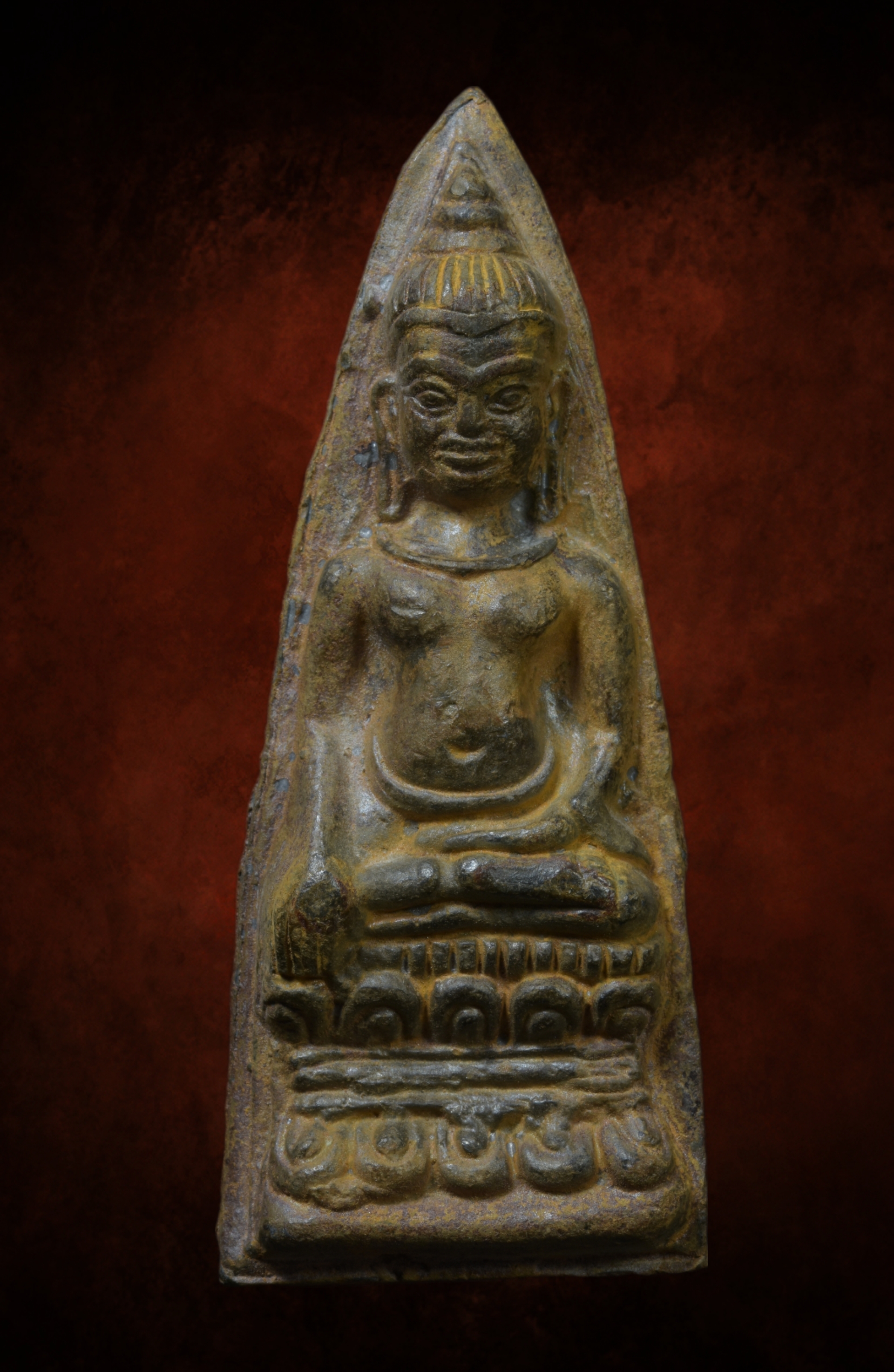 พระลพบุรีหูยาน พิมพ์ฐานสูง