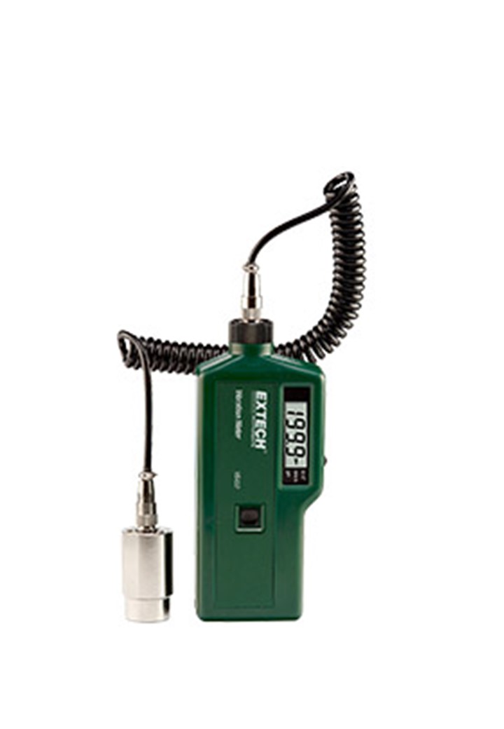 EXTECH VB450 เครื่องวัดแรงสั่นสะเทือน Vibration Meter Wide Frequency Vibration Meter with Displacement, Velocity and Acceleration Measurements