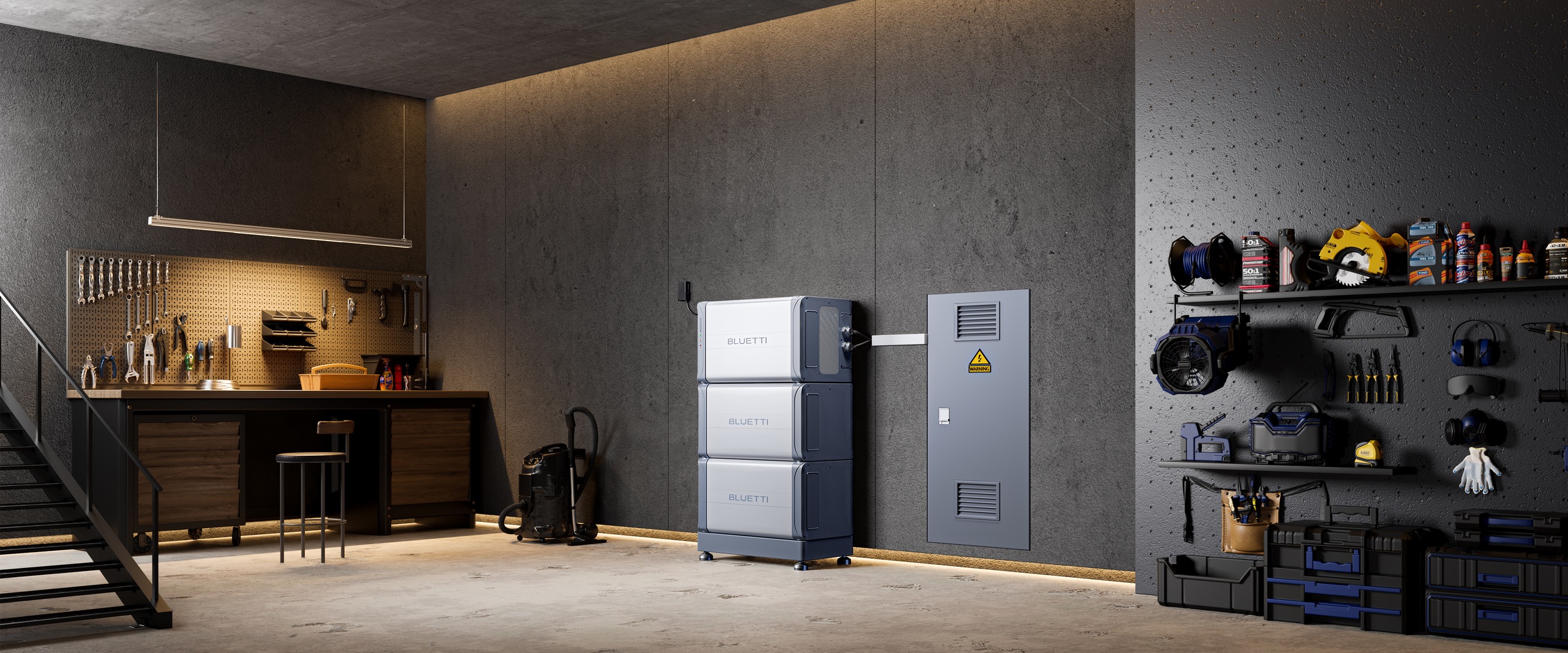 Bluetti EP600+B500*2 | 6000W 9920Wh Power Kit (Exclude Installation) Home Battery Backup แบตเตอรี่สำรองเอนกประสงค์