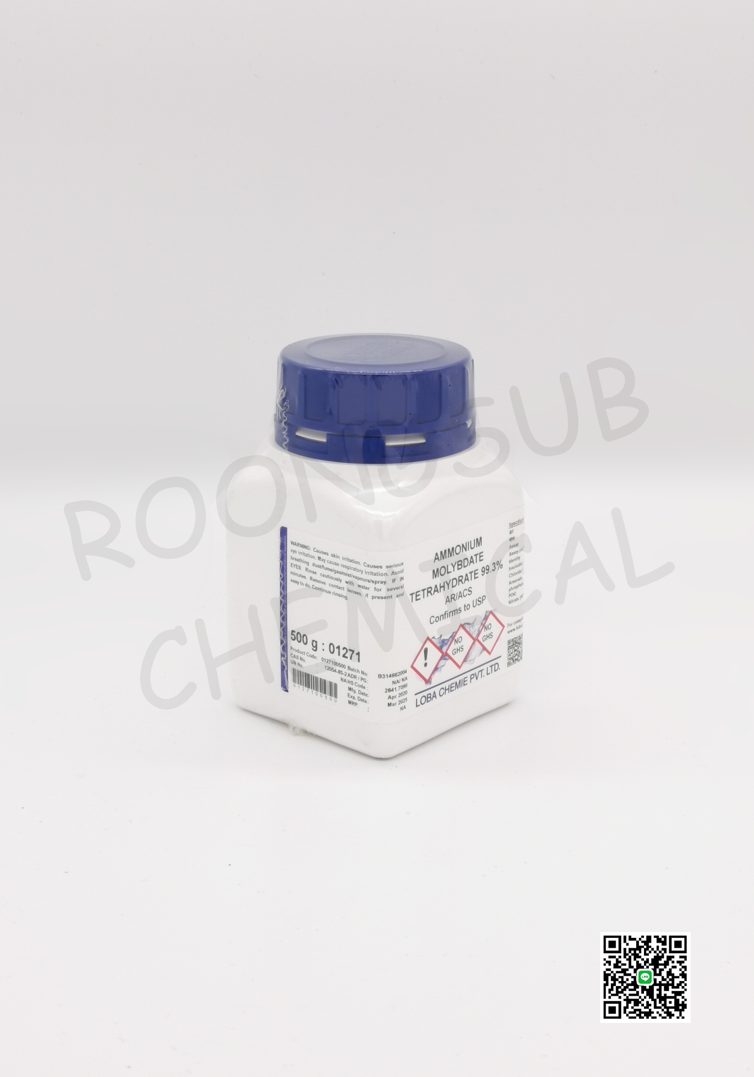 AMMONIUM MOLYBDATE TETRAHYDRATE 99.3%