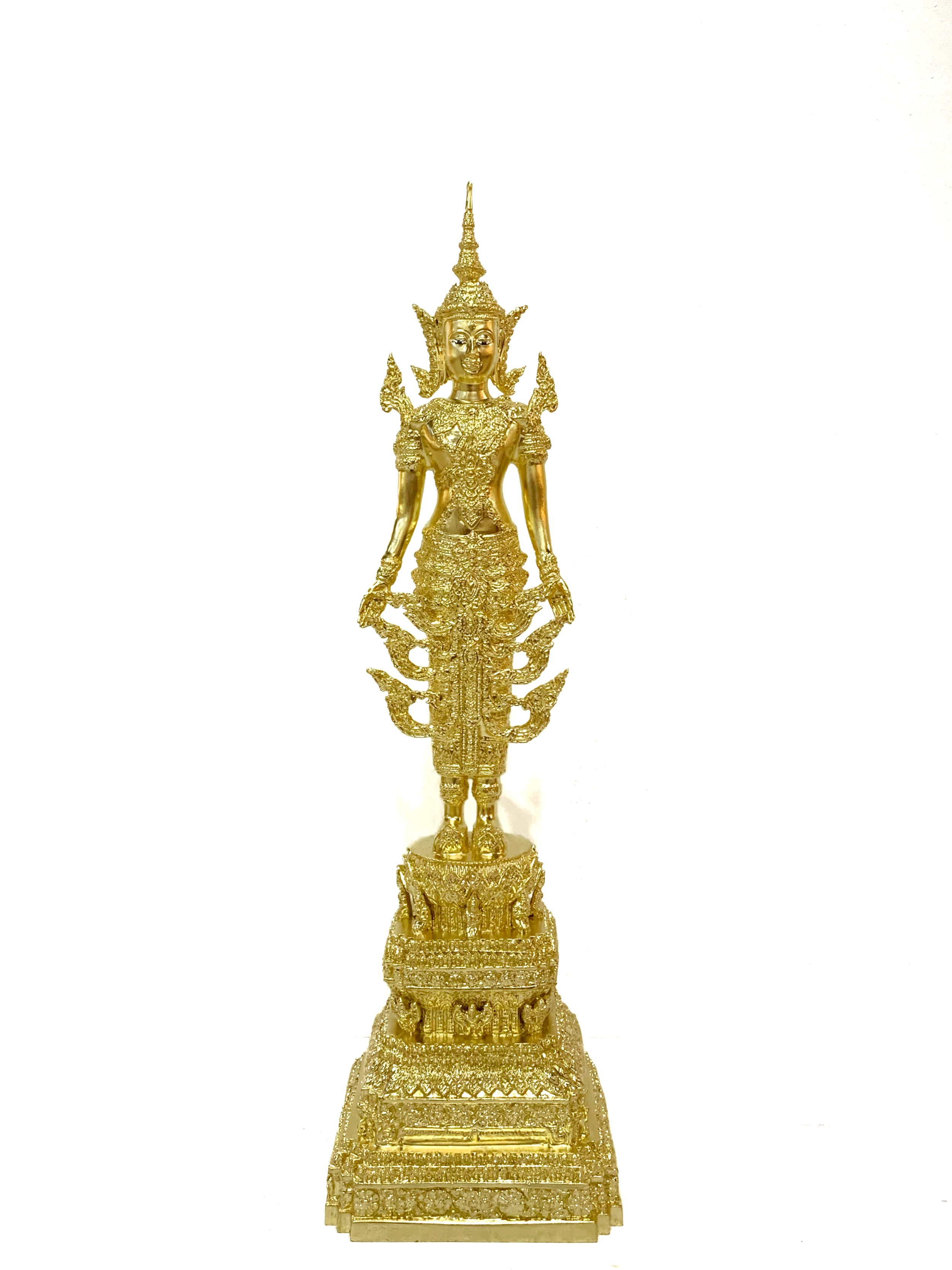 พระพุทธรูปปางเปิดโลก ทรงเครื่องจักพรรดิ์ หน้าตัก 5 นิ้ว