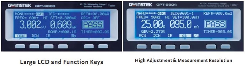 GW Instek รุ่น GPT-9901A เครื่องทดสอบความปลอดภัยของเครื่องใช้ไฟฟ้า (AC/DC/IR/GB/Leakage) ขนาด 500 VA