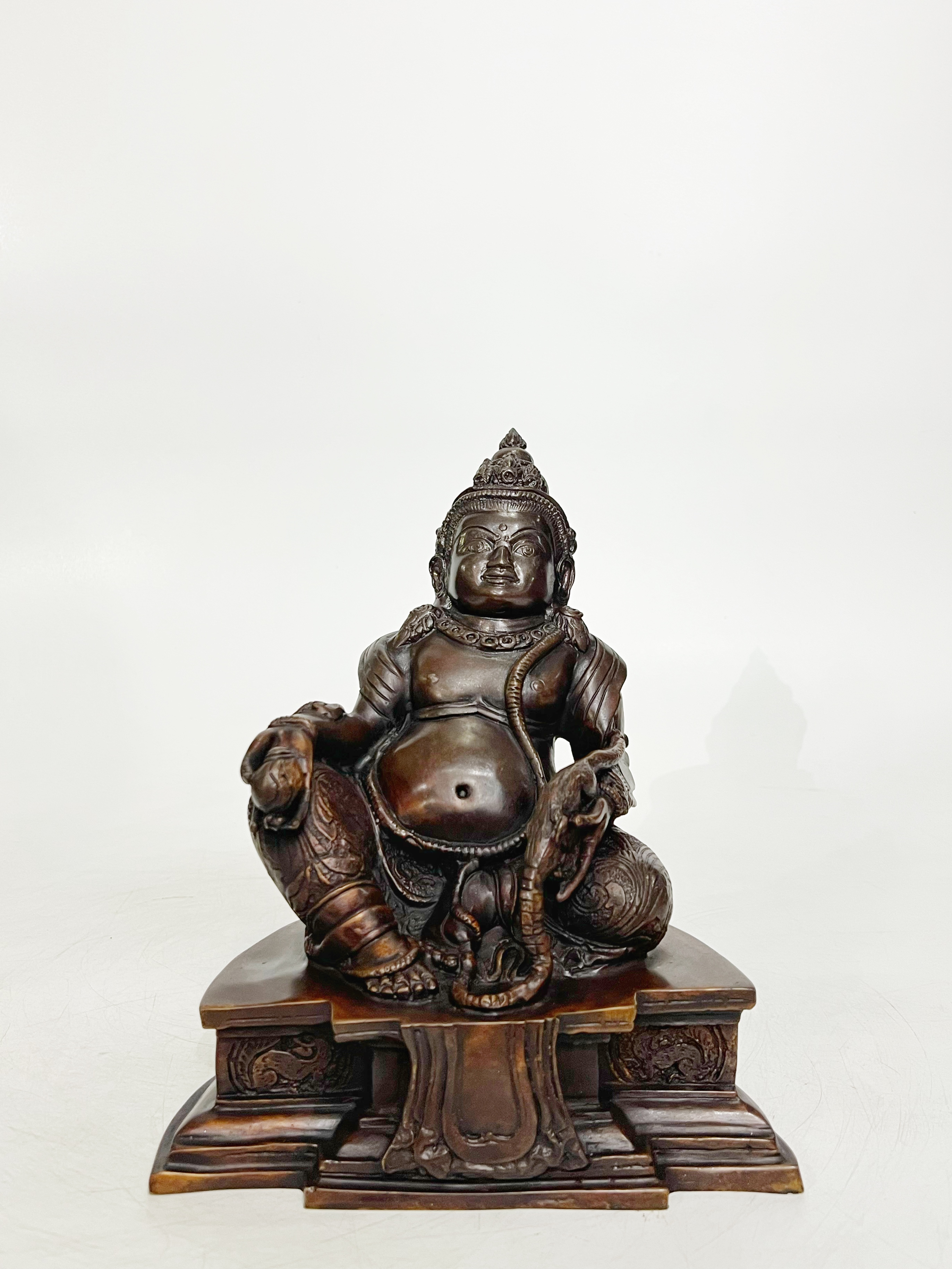 ท้าวกุเบร่า ท้าวกุเวร (เทพเจ้าแห่งโชคลาภ) หน้าตัก 5 นิ้ว