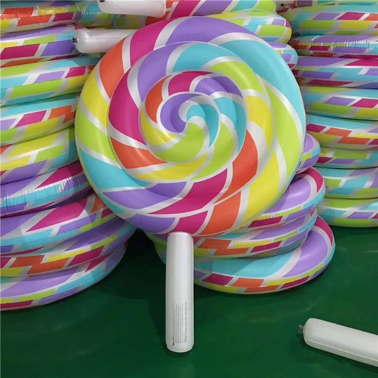 Inflatable Lollipop Candy Pool Float แพยางลูกอมโลลี่ป๊อป