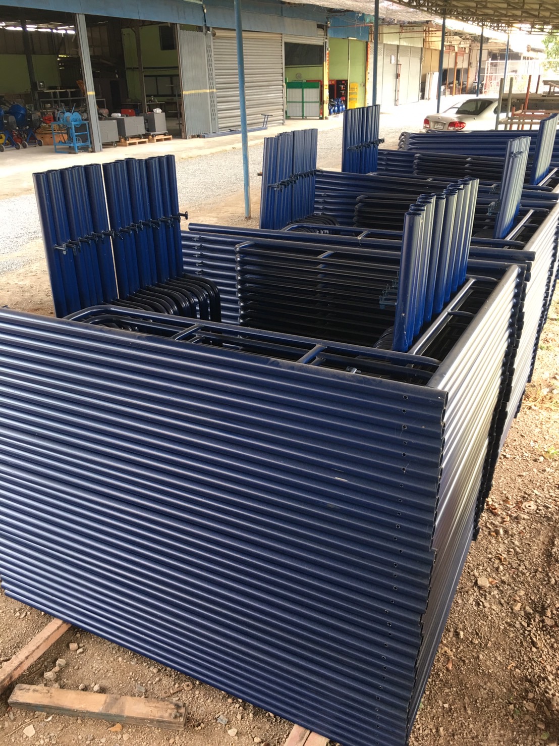 นั่งร้าน ขนาด 1219*1700mm. (1.70 m.) หนา 1.8 มม. ครบชุด