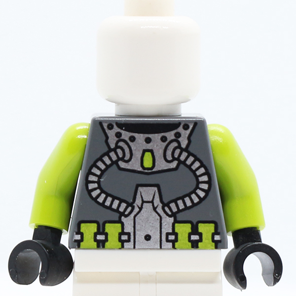 Atlantis Diver Two Hoses Pattern / Lime Arms / Black Hands