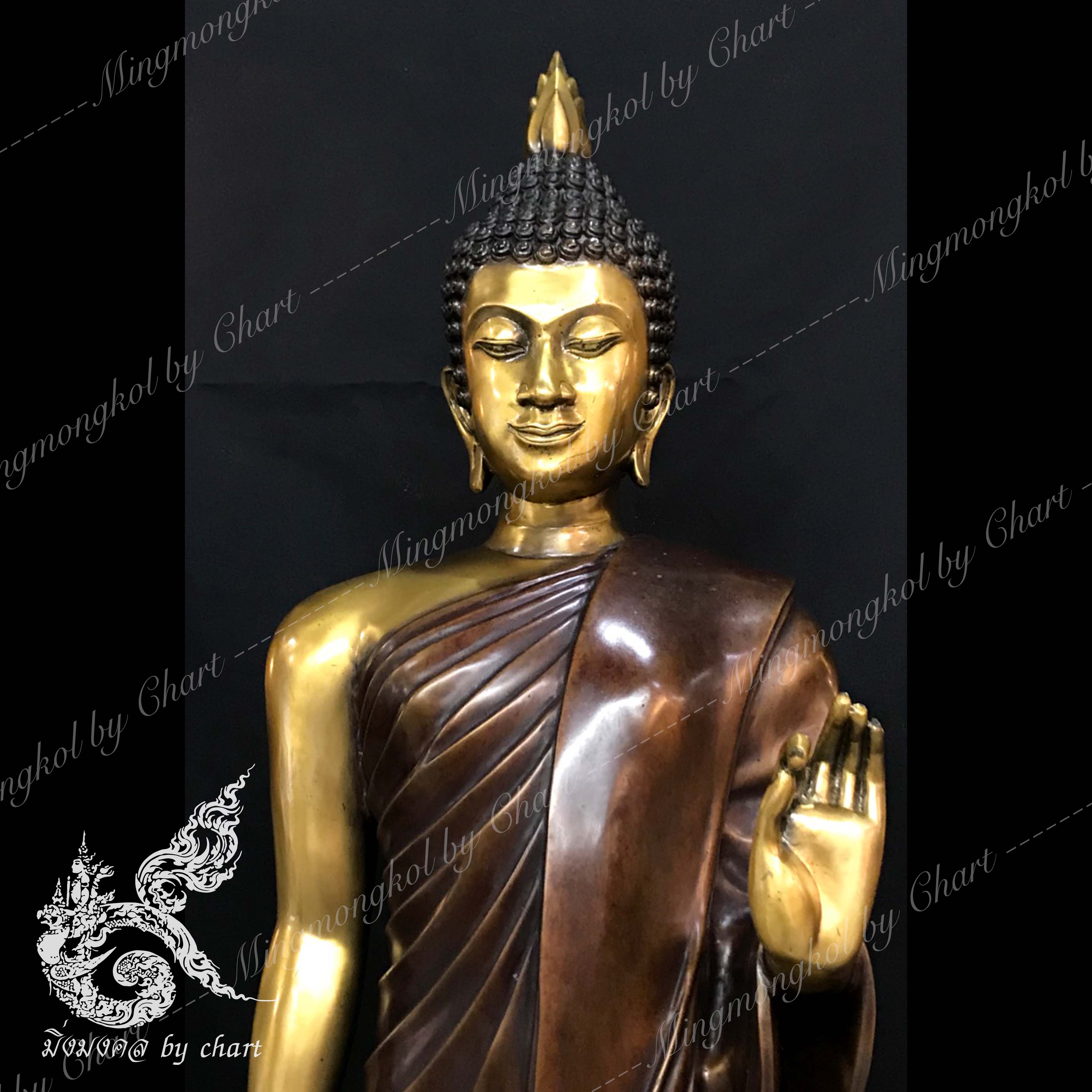 พระศรีศากยะทศพลญาณ หน้าตัก 16 นิ้ว