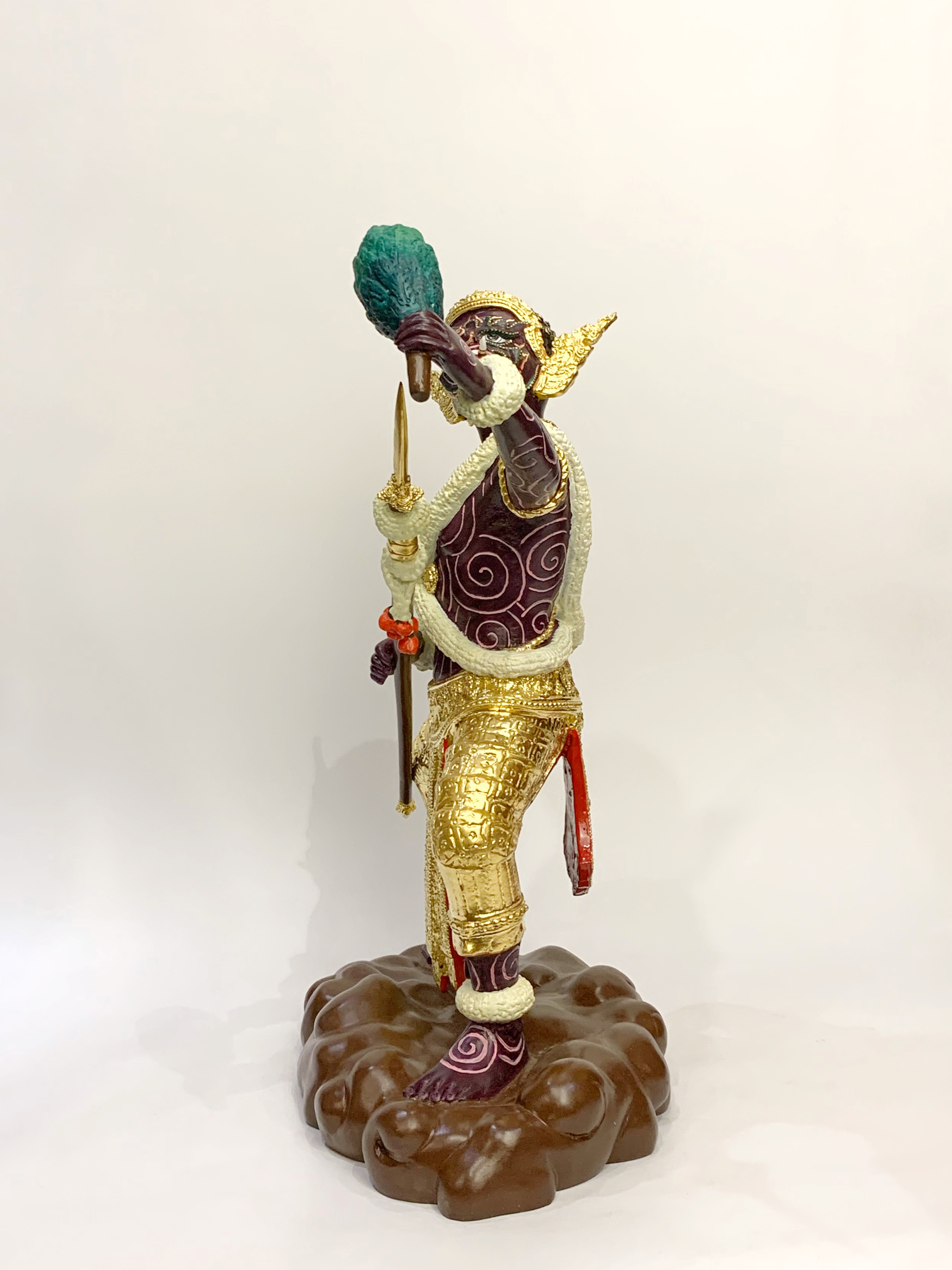 พระพิราพ ปางร่ายรำ หน้าตัก 12 นิ้ว (หล่อองค์แรก / องค์ต้นแบบ)