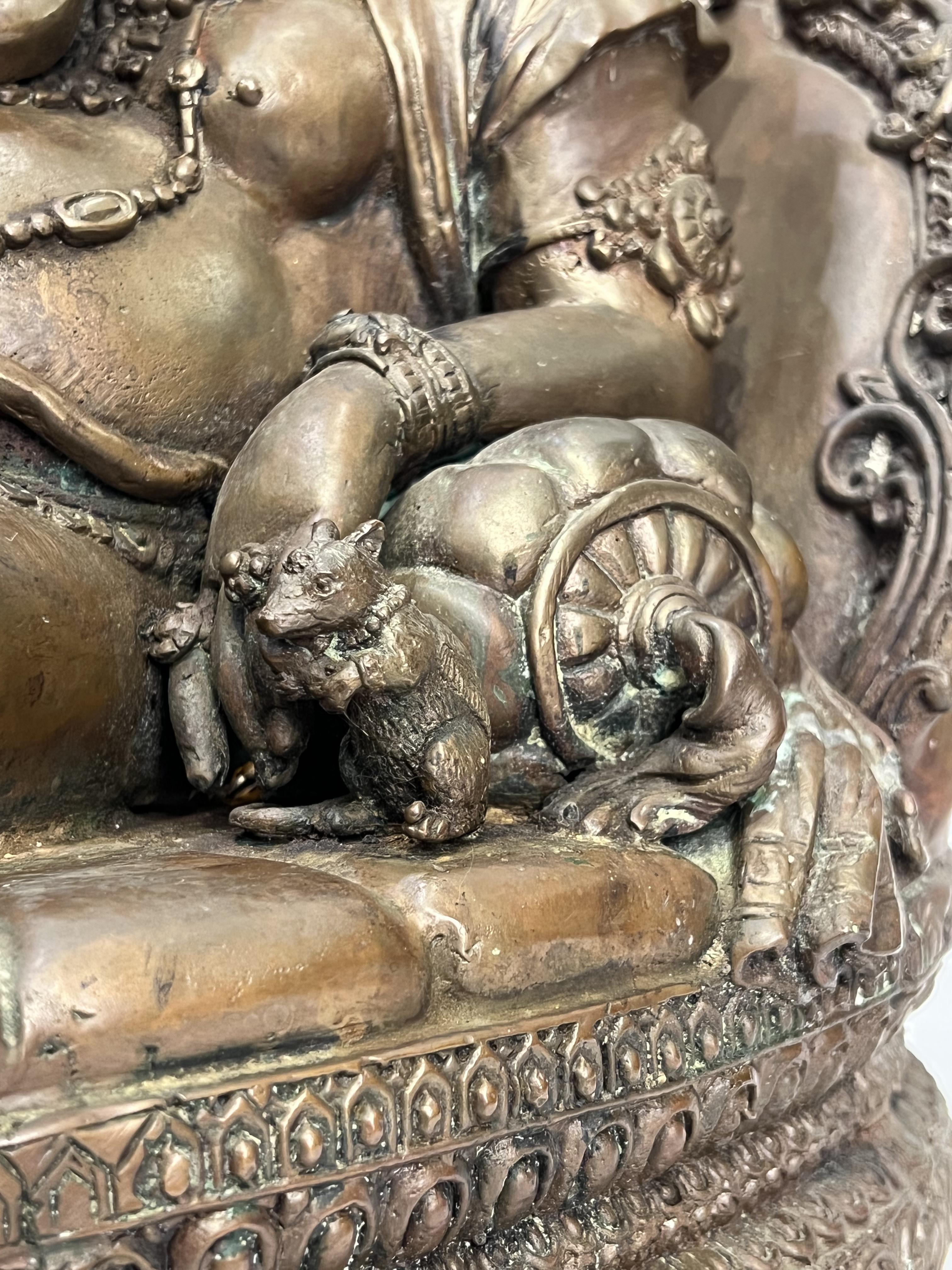 พระพิฆเนศ บรมสุข (ปางเสวยสุข) หน้าตัก 9 นิ้ว