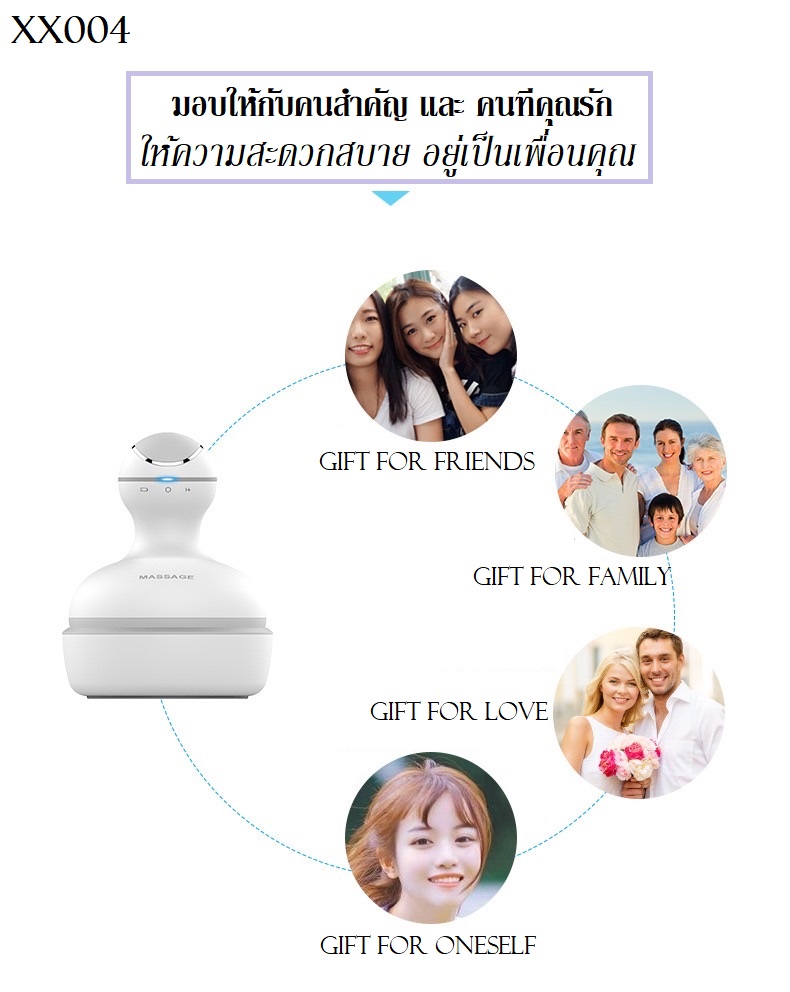 เครื่องนวดศีรษะ HEAD 3D MASSAGER