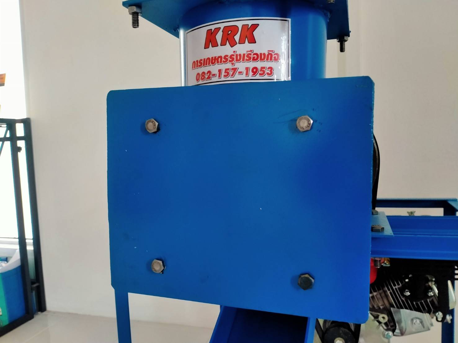 เครื่องอัดเม็ดใช้กับเครื่องยนต์รุ่นKRK-3 เครื่องเปล่าราคา9500