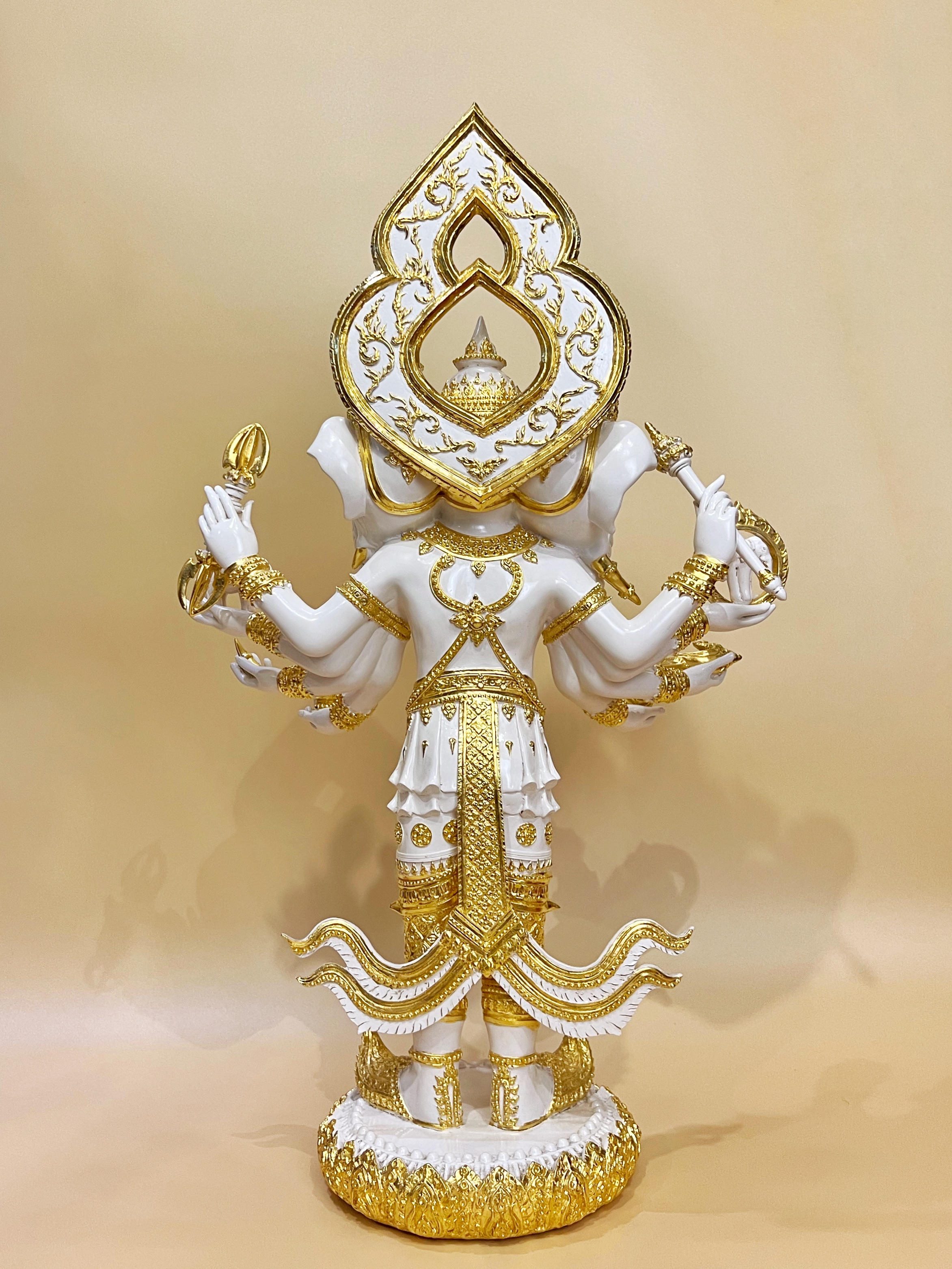 พระพิฆเนศ ปางตรีมุขคณปติ หน้าตัก 12 นิ้ว