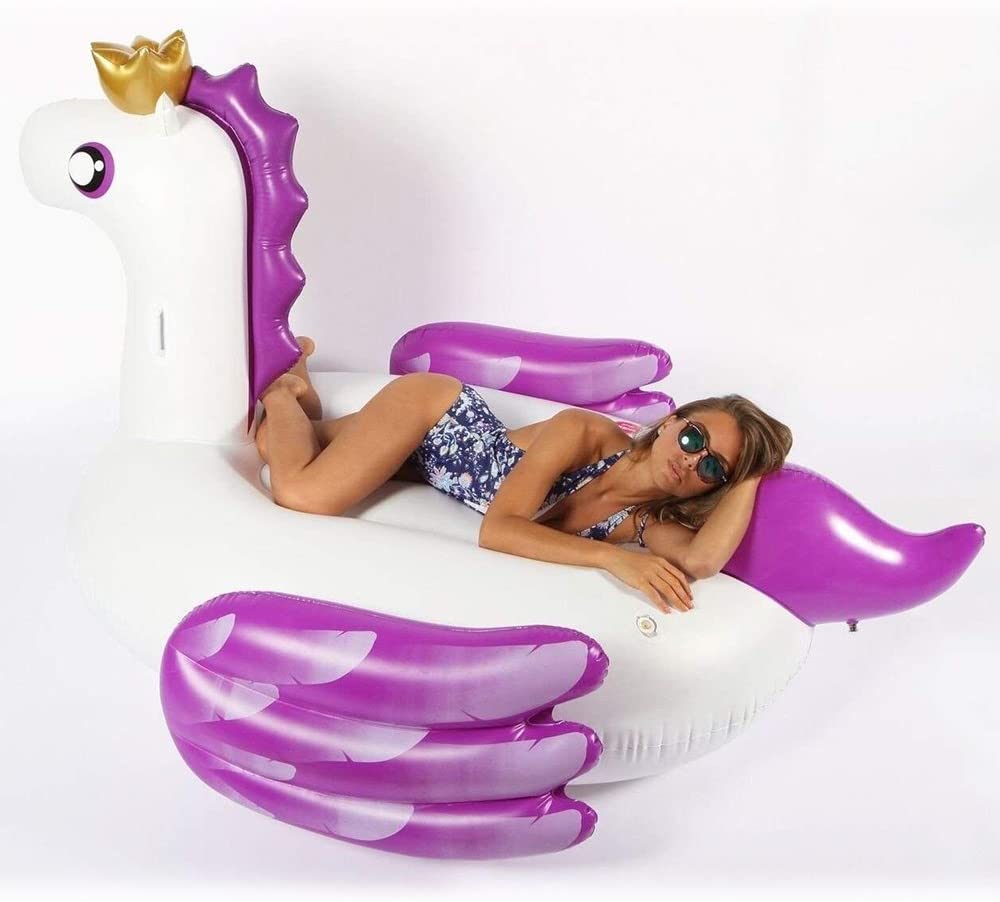 ห่วงยางเจ้าหญิงโพนี่ สีม่วง Inflatable New Princess Pony Pool Float