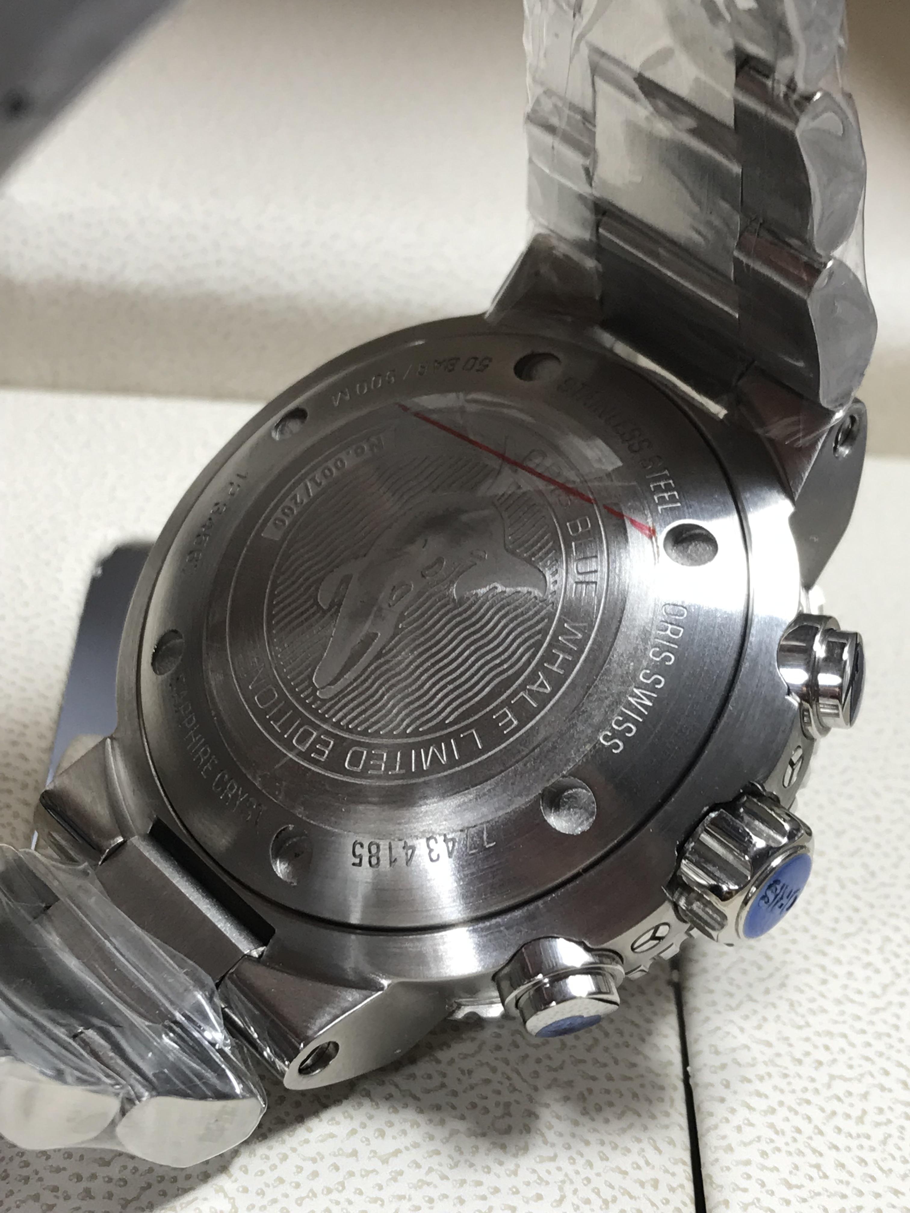 Oris Aquis Black Whale Limited Edition