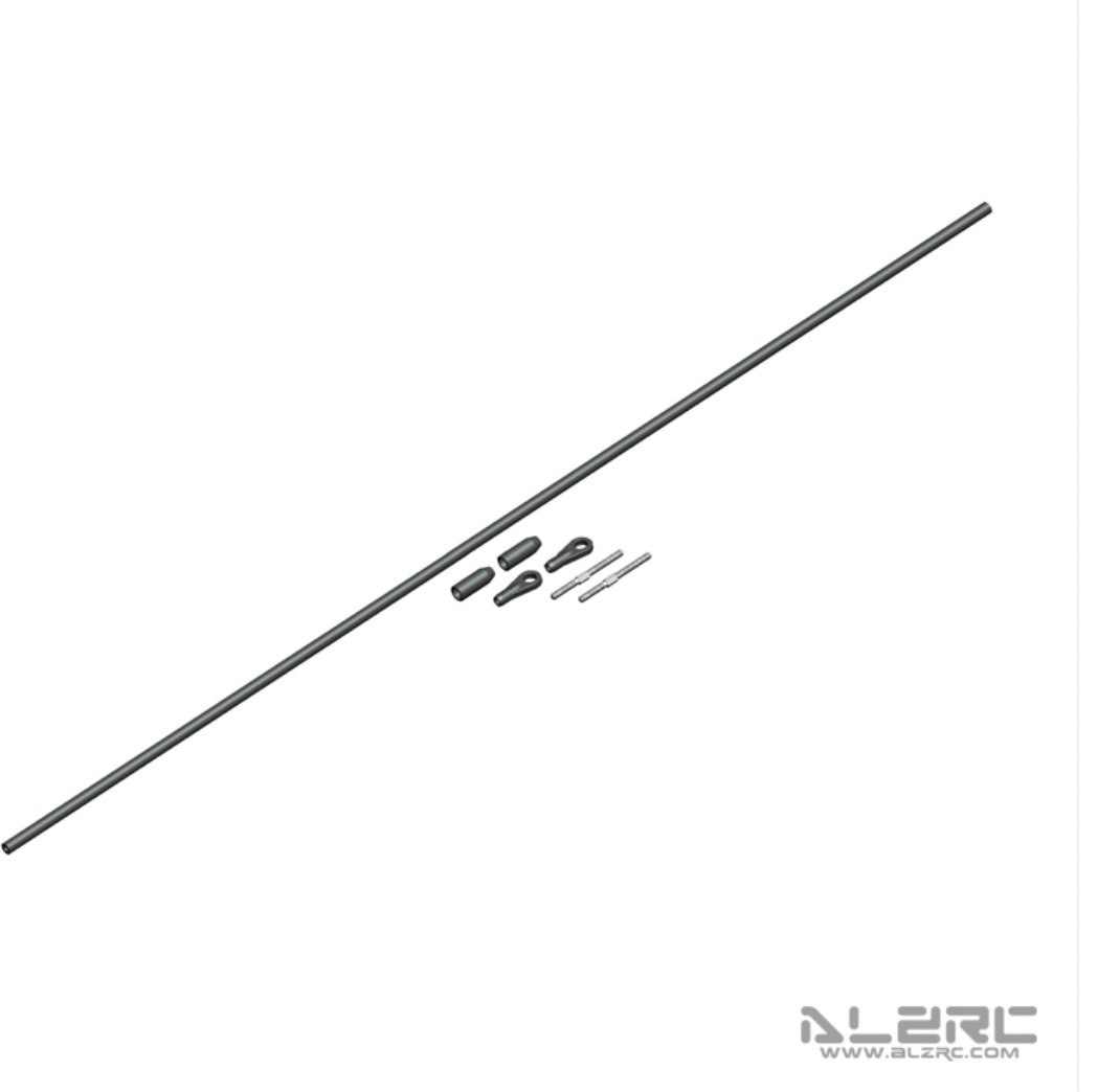 DX380-33 # Devil X380 Carbon Fiber Tail Control Rod Assembly