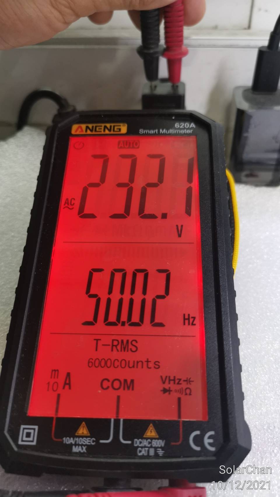 Smart Multimeter ANENG LCD 4.7 Quan 620A💥