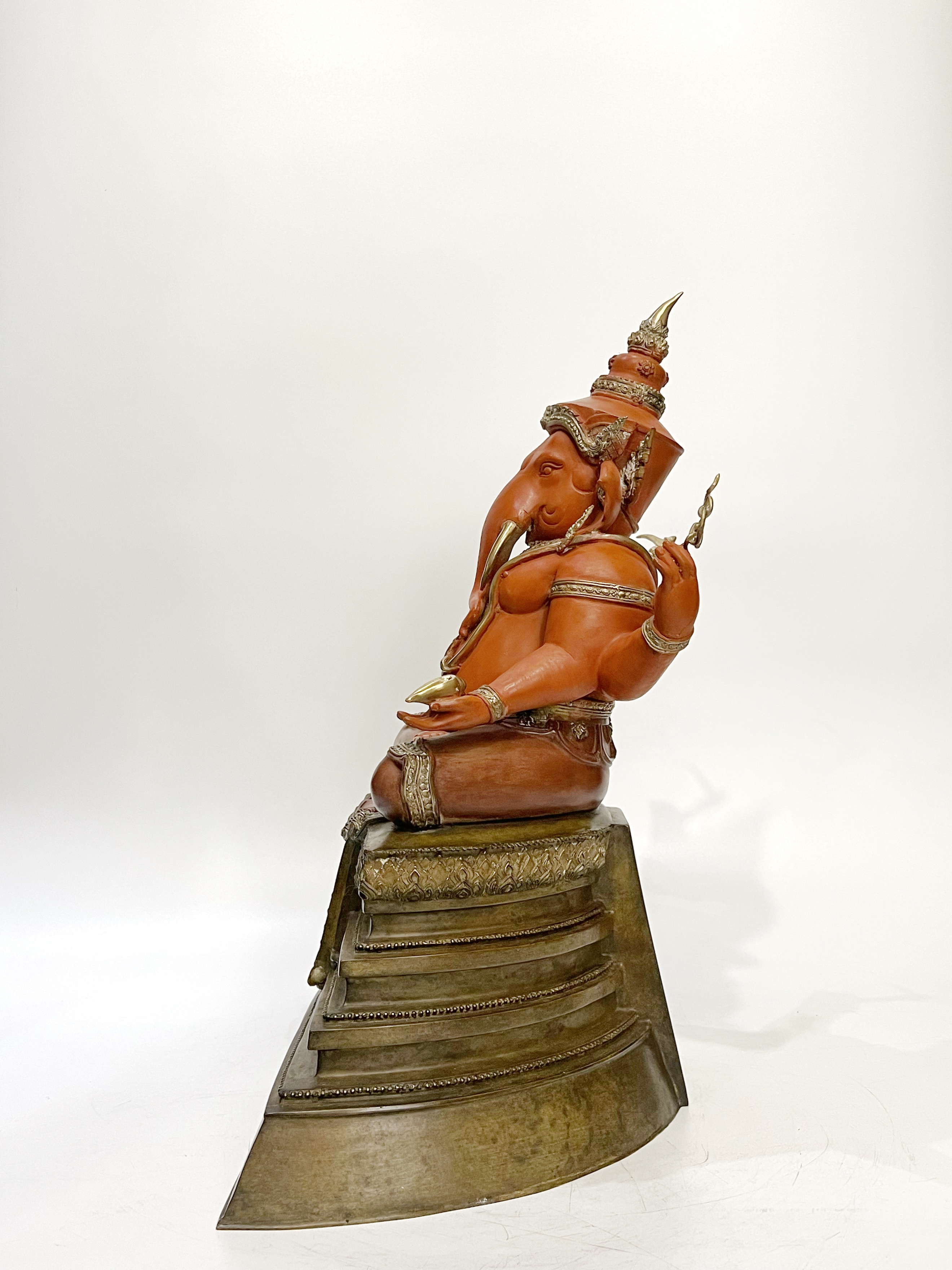 พระพิฆเนศ หน้าตัก 9 นิ้ว (เททองนำฤกษ์)