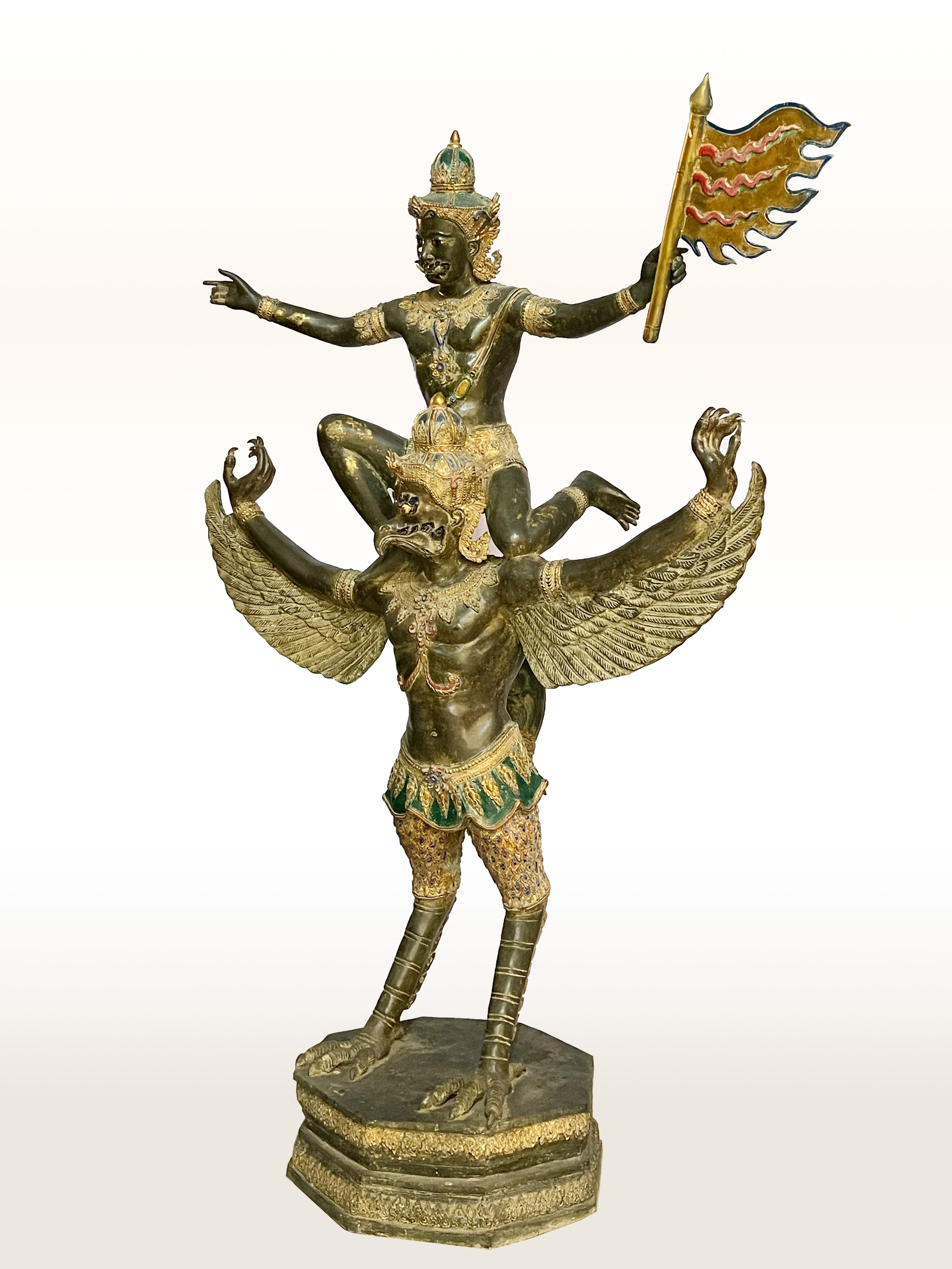 พระราหูทรงครุฑ (พญาครุฑสิตามัน) สูง 1.90 เมตร