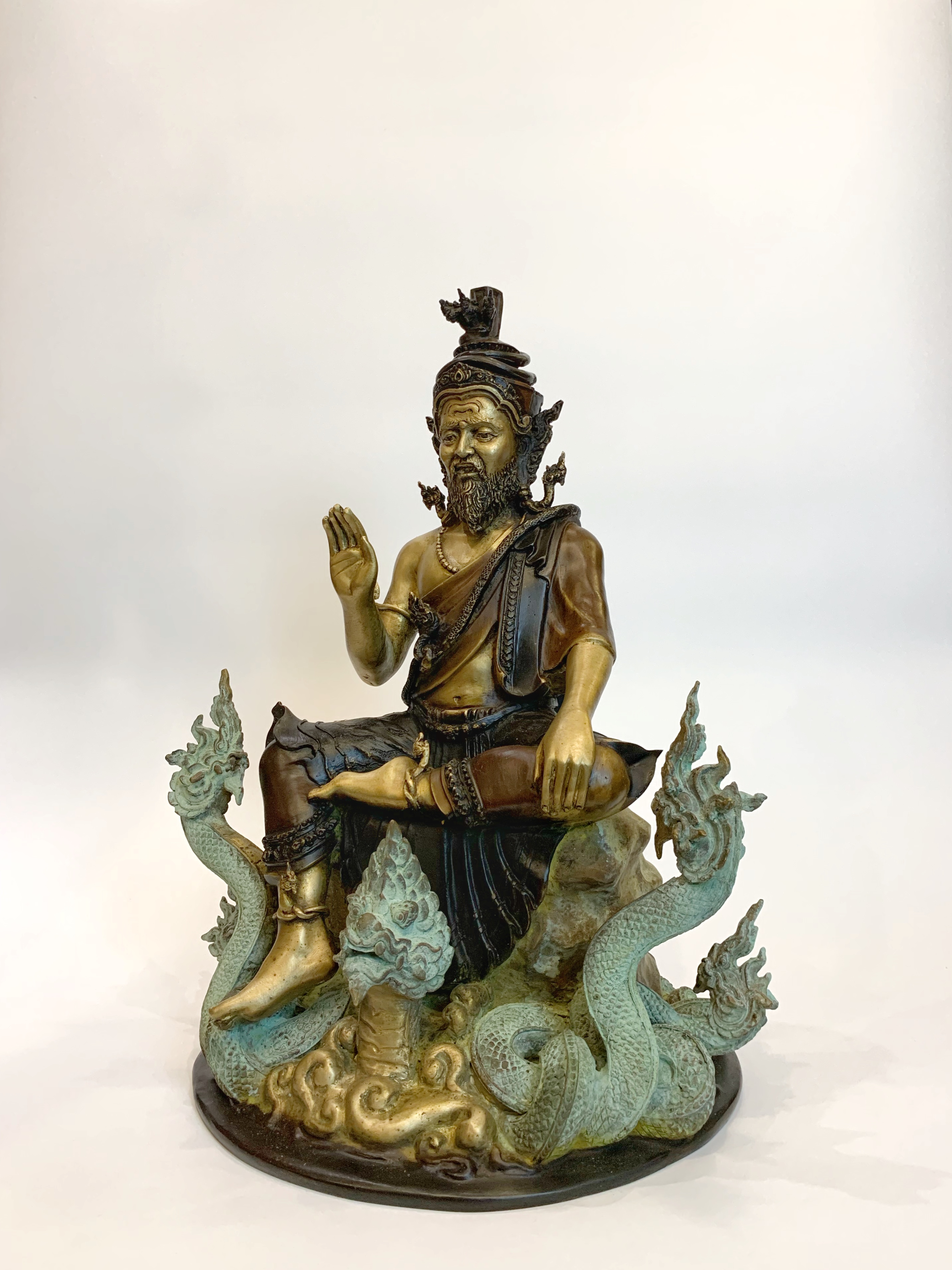 มุนีนาคราชเทวาธิบดี หน้าตัก 9 นิ้ว