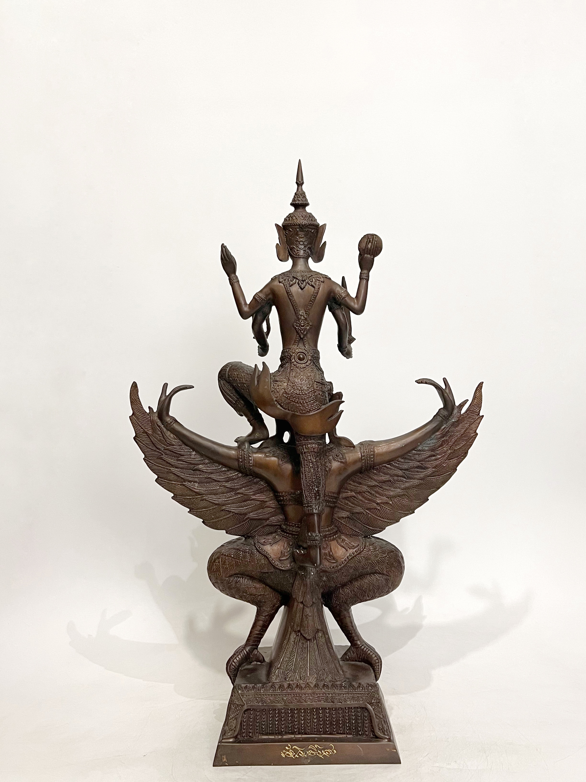 พระนารายณ์ทรงครุฑ สูง 25 นิ้ว