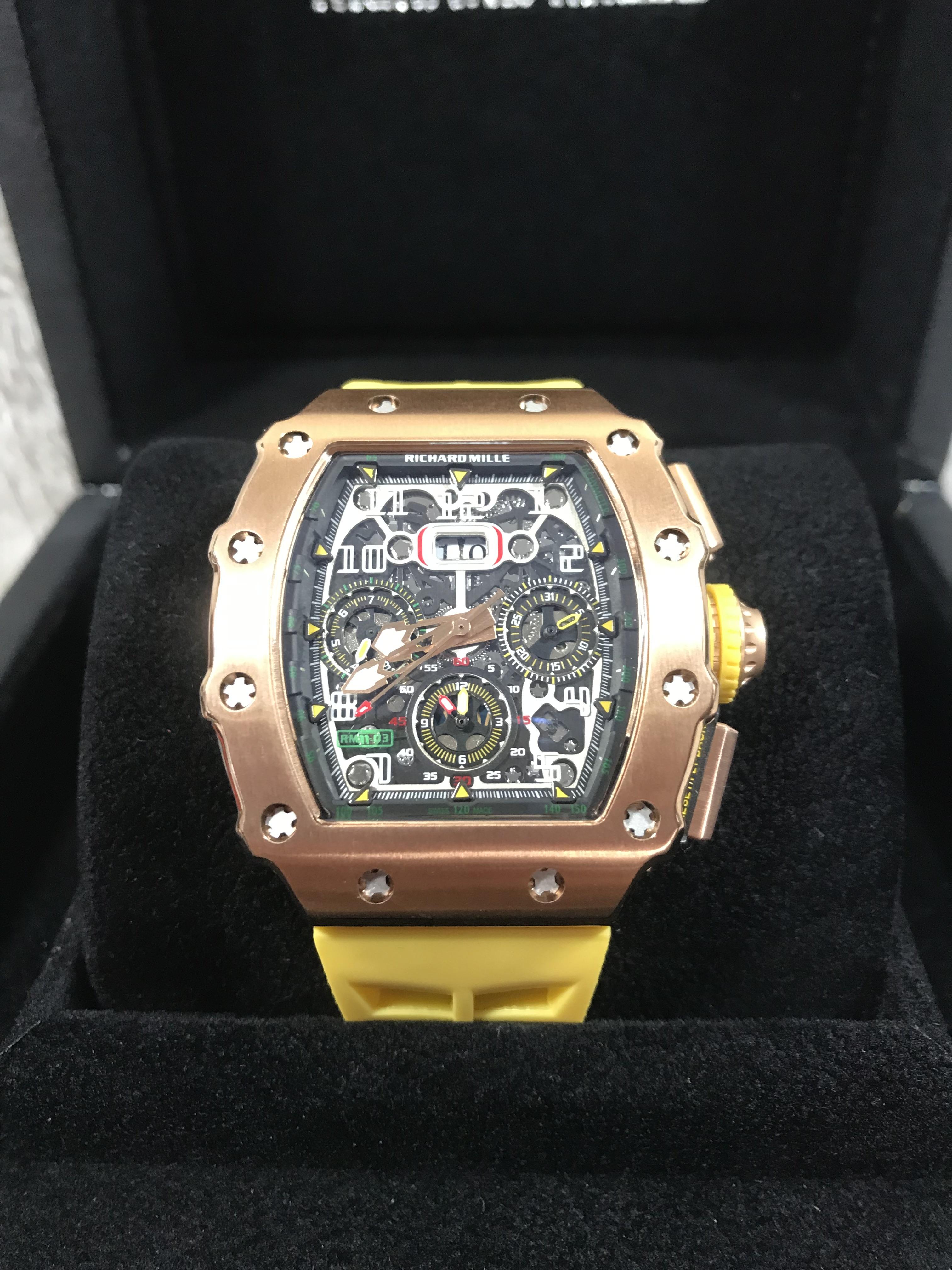 Richard Mille RM11-03 Rose Gold (5A)