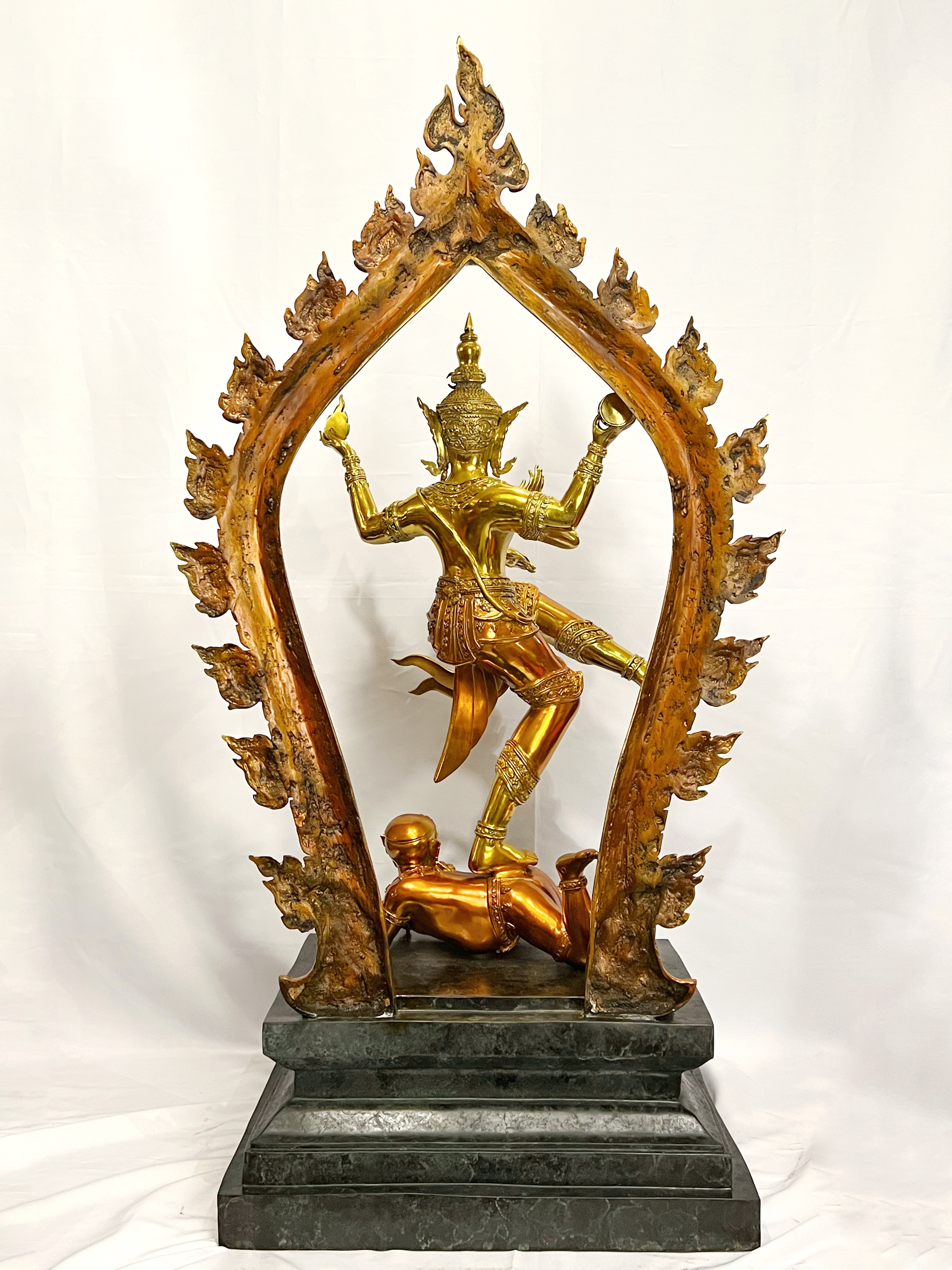 พระศิวะมหาเทพ ปางนาฏราชปราบมาร สูง 49 นิ้ว