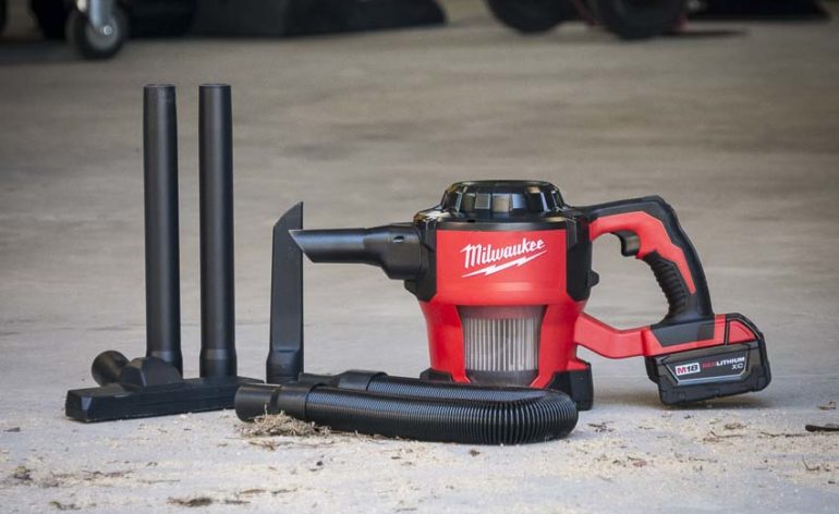 MILWAUKEE รุ่น M18 CV-0 เครื่องดูดฝุ่นคอมแพ็คไร้สาย แรงดัน 18 โวลท์ เครื่องเปล่า