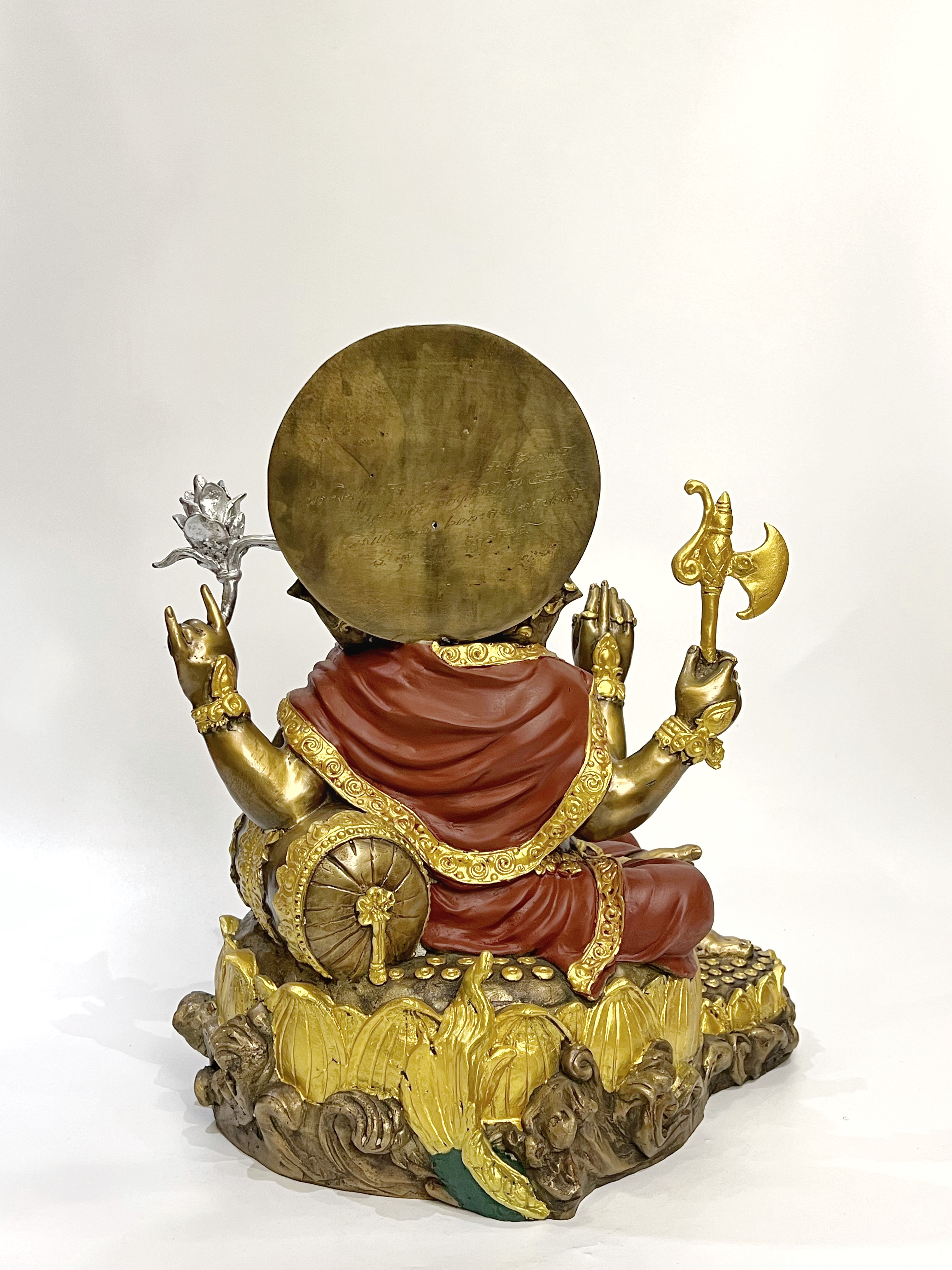 พระพิฆเนศ มหาเศรษฐีบรมสุข หน้าตัก 9 นิ้ว