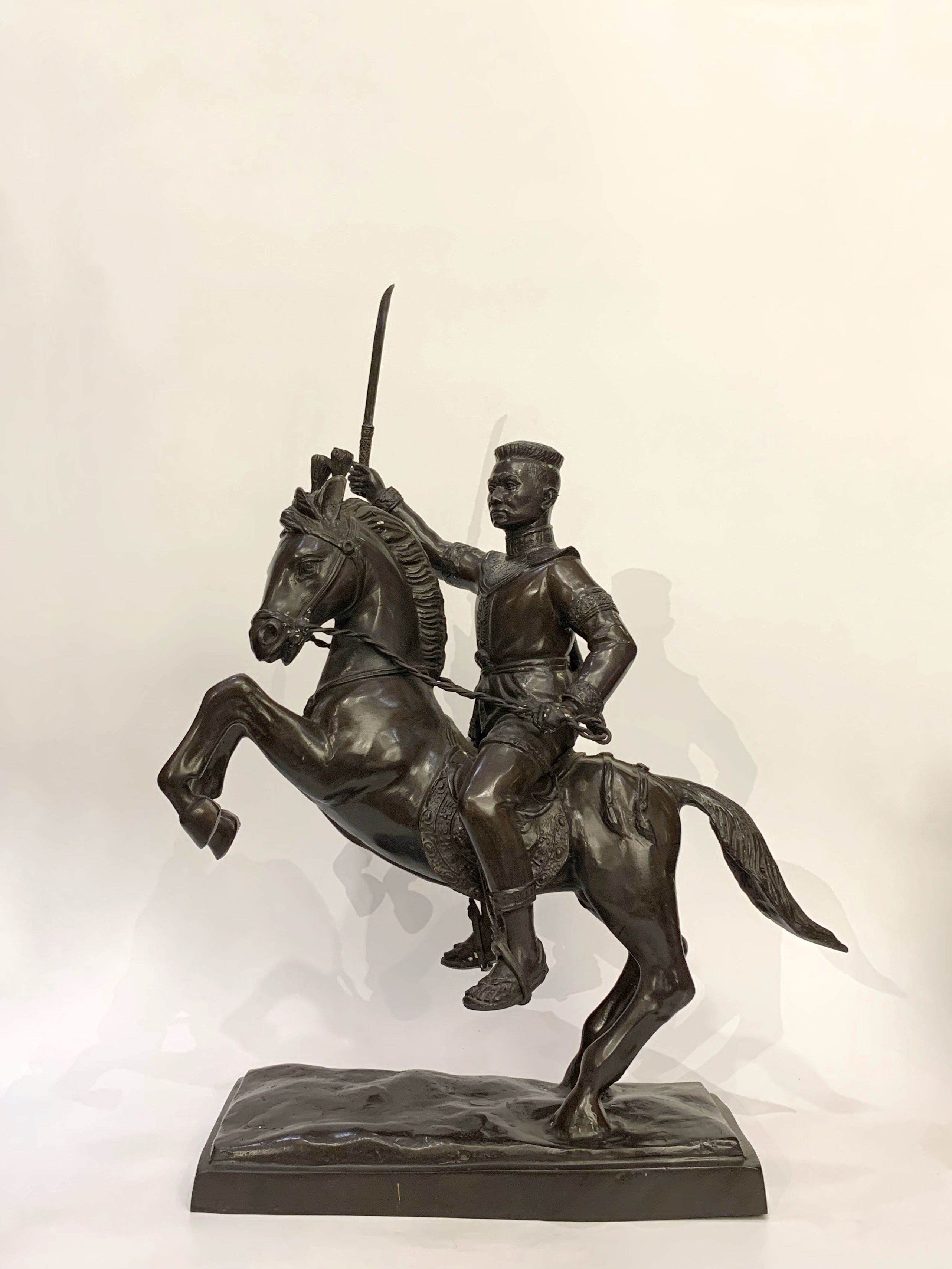 พระนเรศวรมหาราช ทรงม้า หน้าตัก 12 นิ้ว