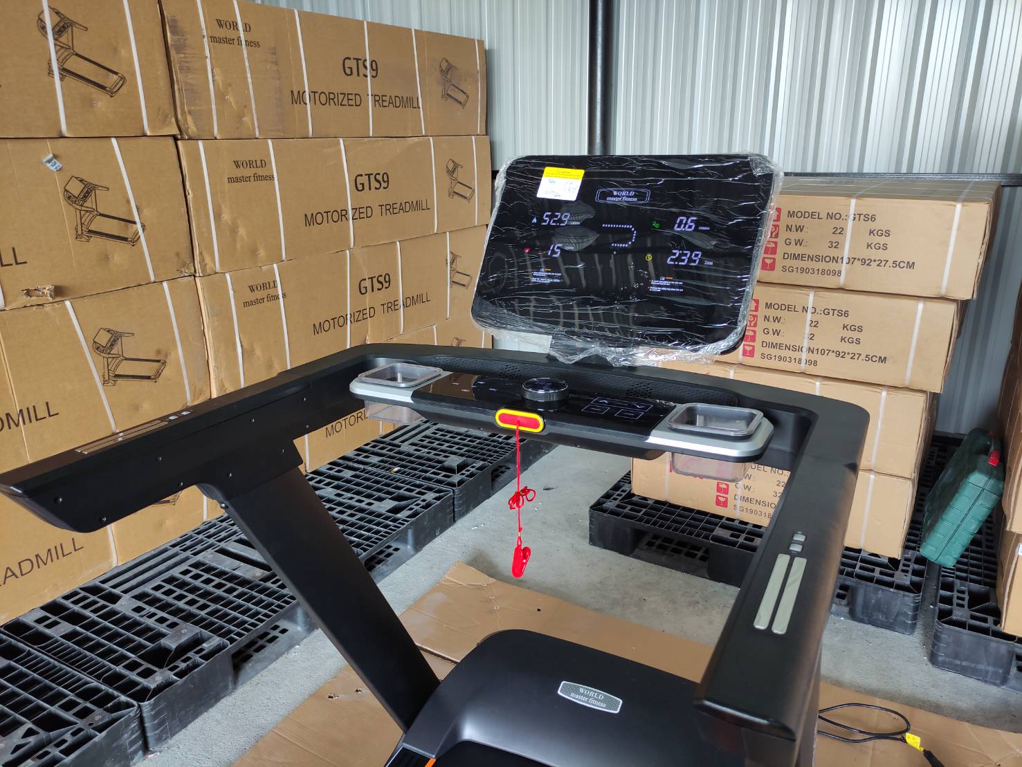 ลูวิ่งไฟฟ้ามอเตอร์4.5แรงม้า GTS7 World master fitnessเล่นAPP ZWIFTได้