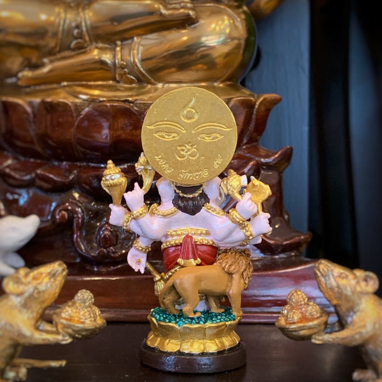 พระพิฆเณศวร์ ปาง 51 ตา สูง 3.5"