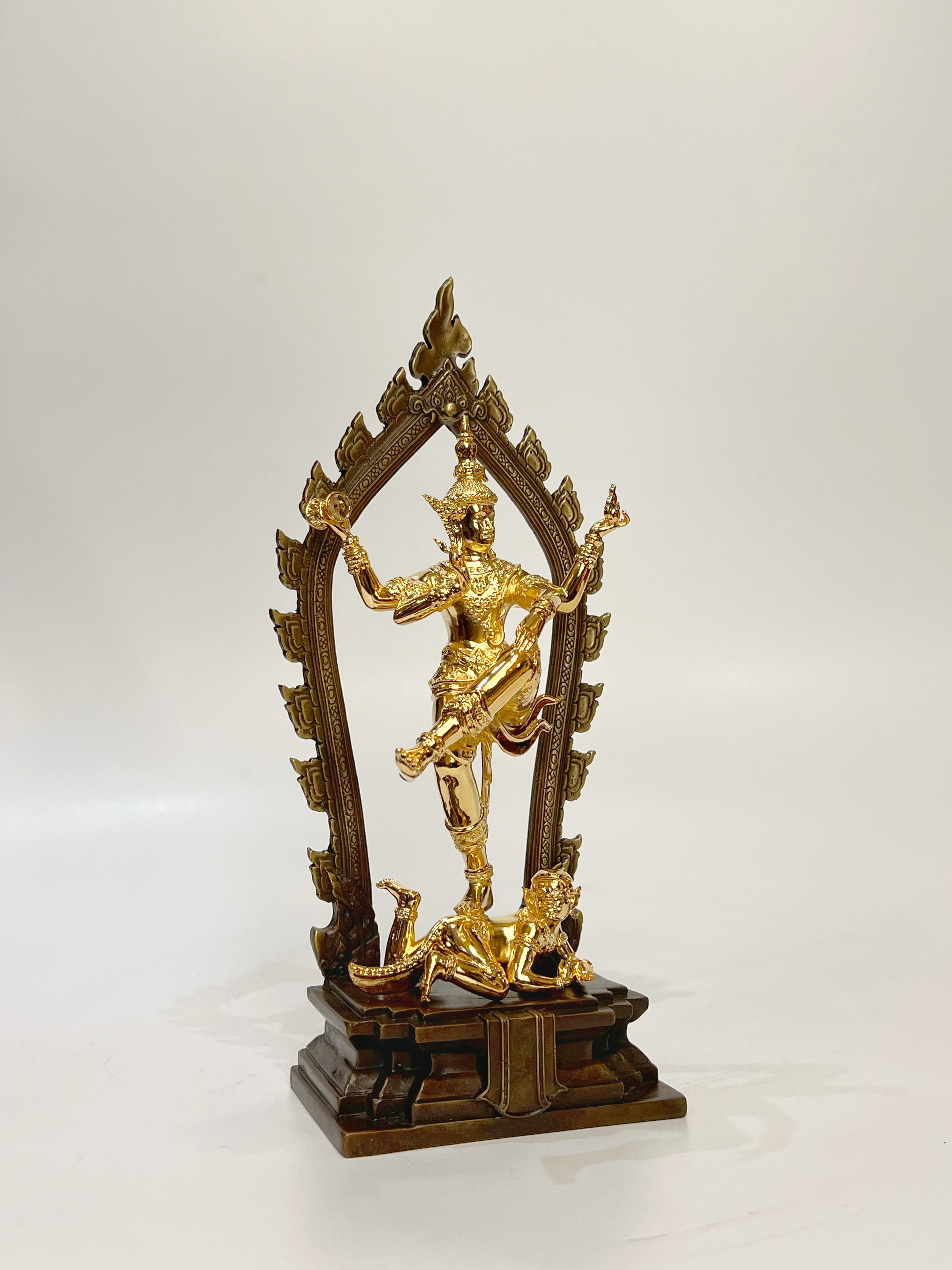 พระศิวะมหาเทพ ปางนาฏราชปราบมาร สูง 12 นิ้ว