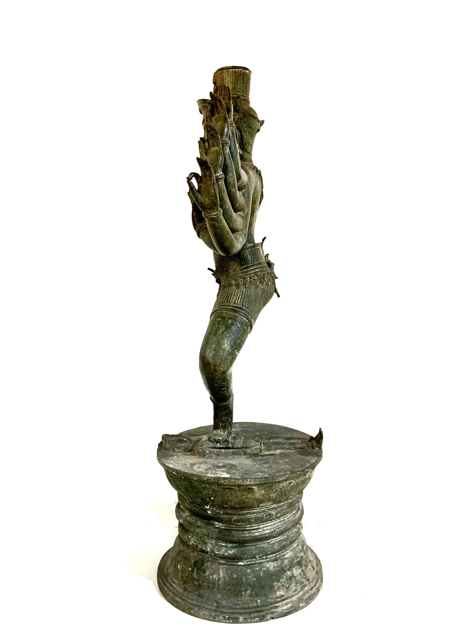 พระแม่กาลี ปางเหยียบพระศิวะ (ขนาดใหญ่)