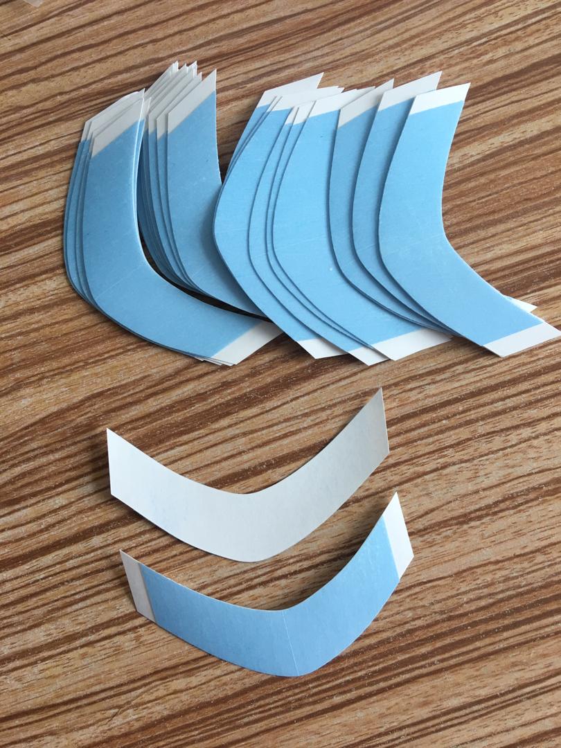 กาวติดวิก แบบโค้ง Blue Liner Lace Walker Tape Curved Strips A Shape