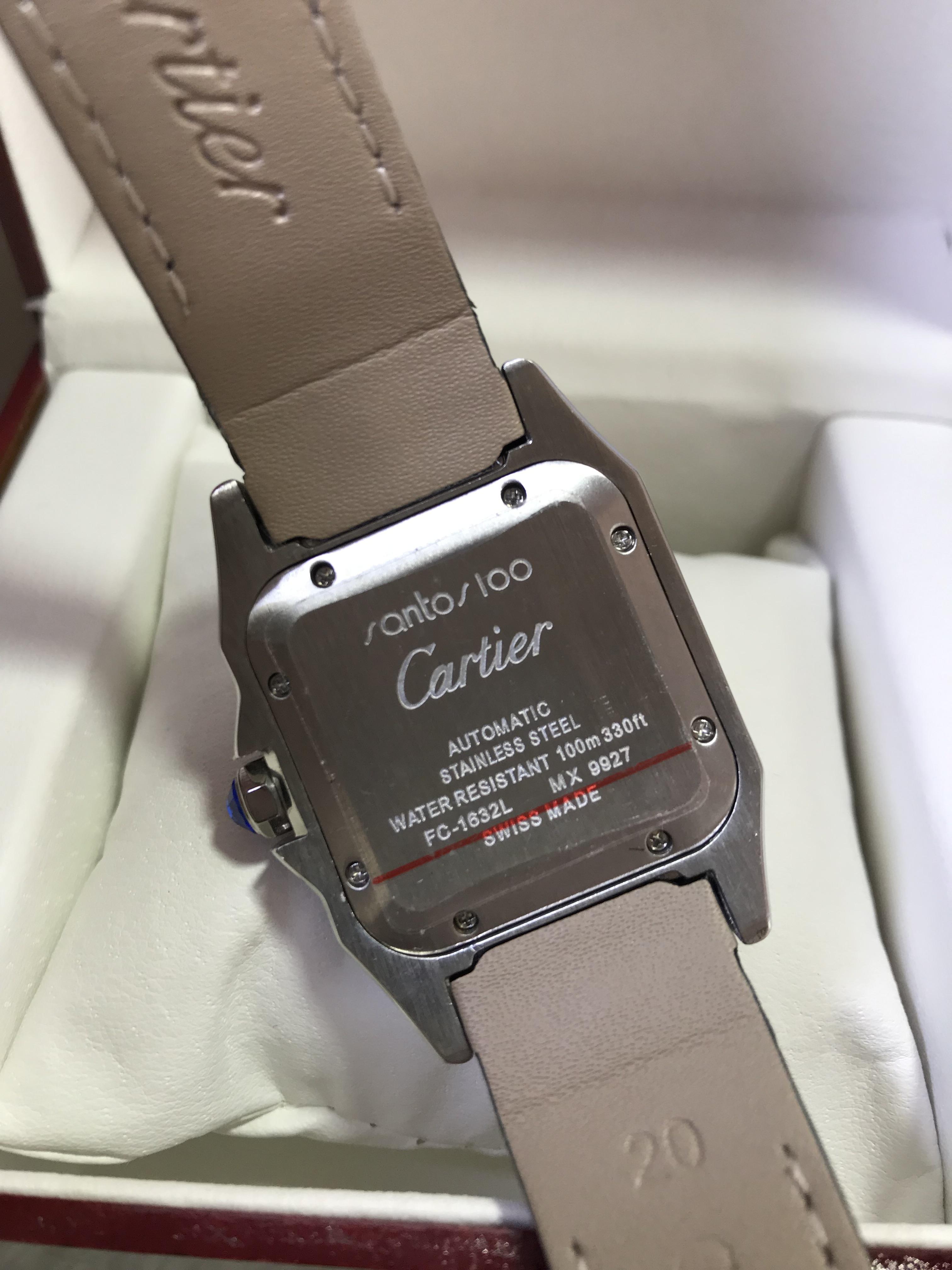 Cartier Santos 100 Diamond