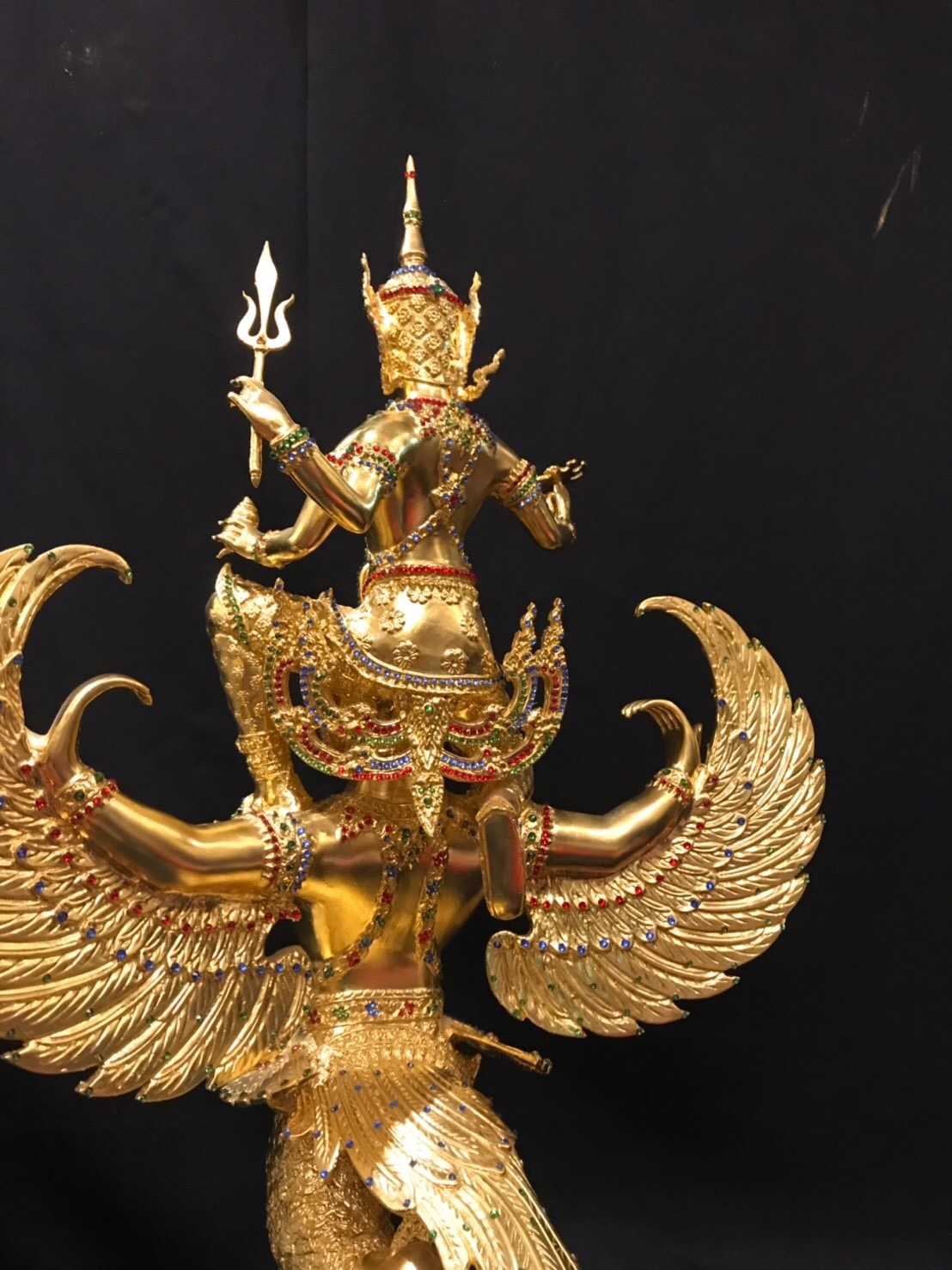 พระนารายณ์ทรงครุฑ หน้าตัก 9 นิ้ว