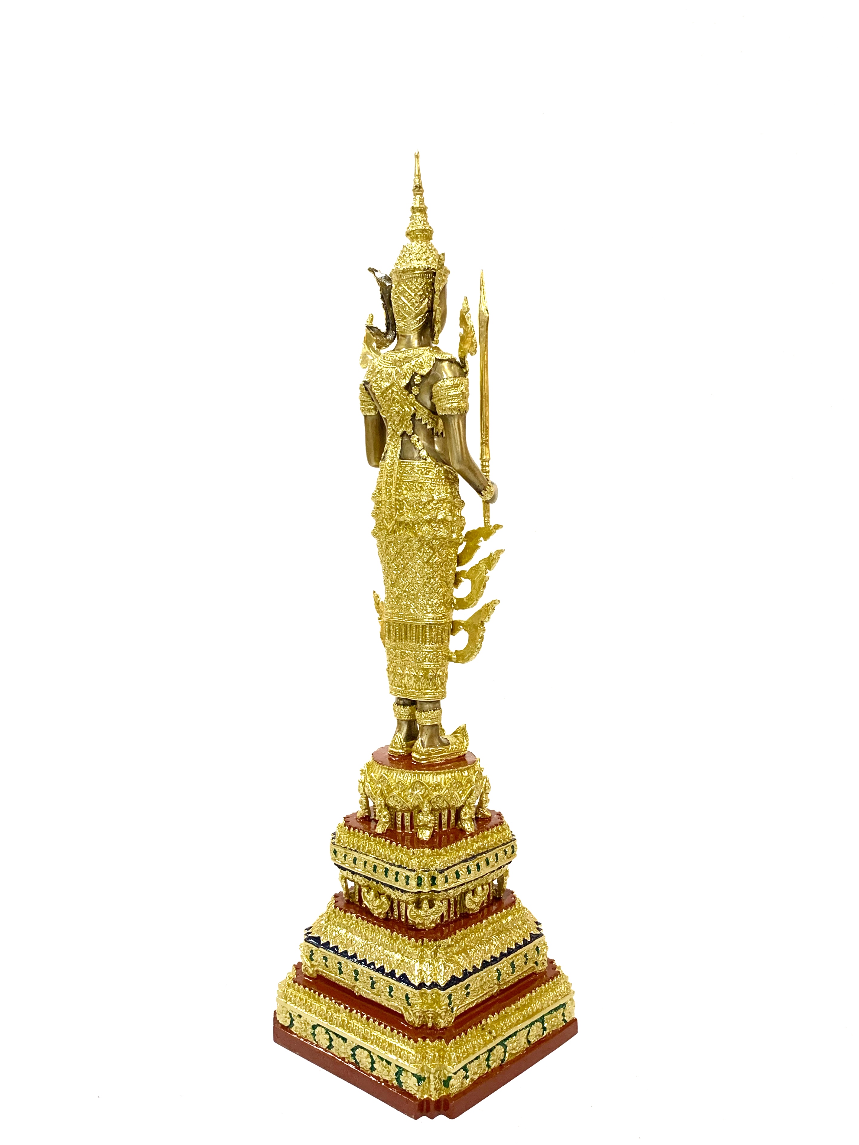 พระสยามเทวาธิราช พระคลังมหาสมบัติ ทรงเครื่องจักพรรดิ์ หน้าตัก 5 นิ้ว