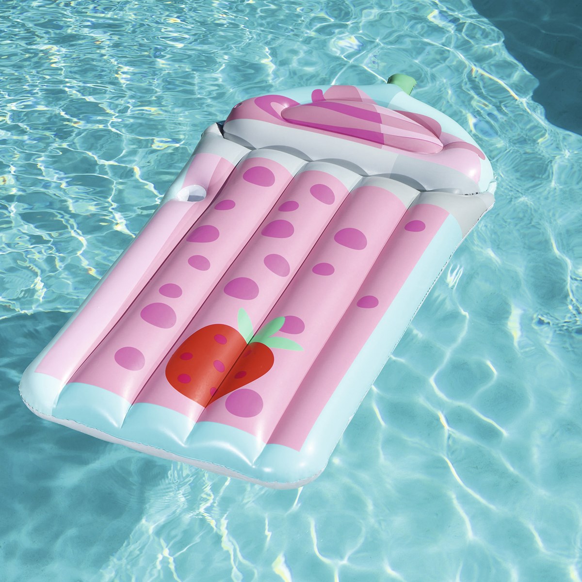 Bestway แพยางสตรอว์เบอรี่ สมูทตี้ Inflatable Strawberry Smoothie Pool Float