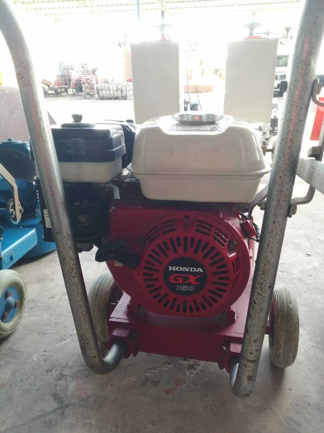 เครื่องขัดหินขัด พร้อมเครื่อง HONDA GX160