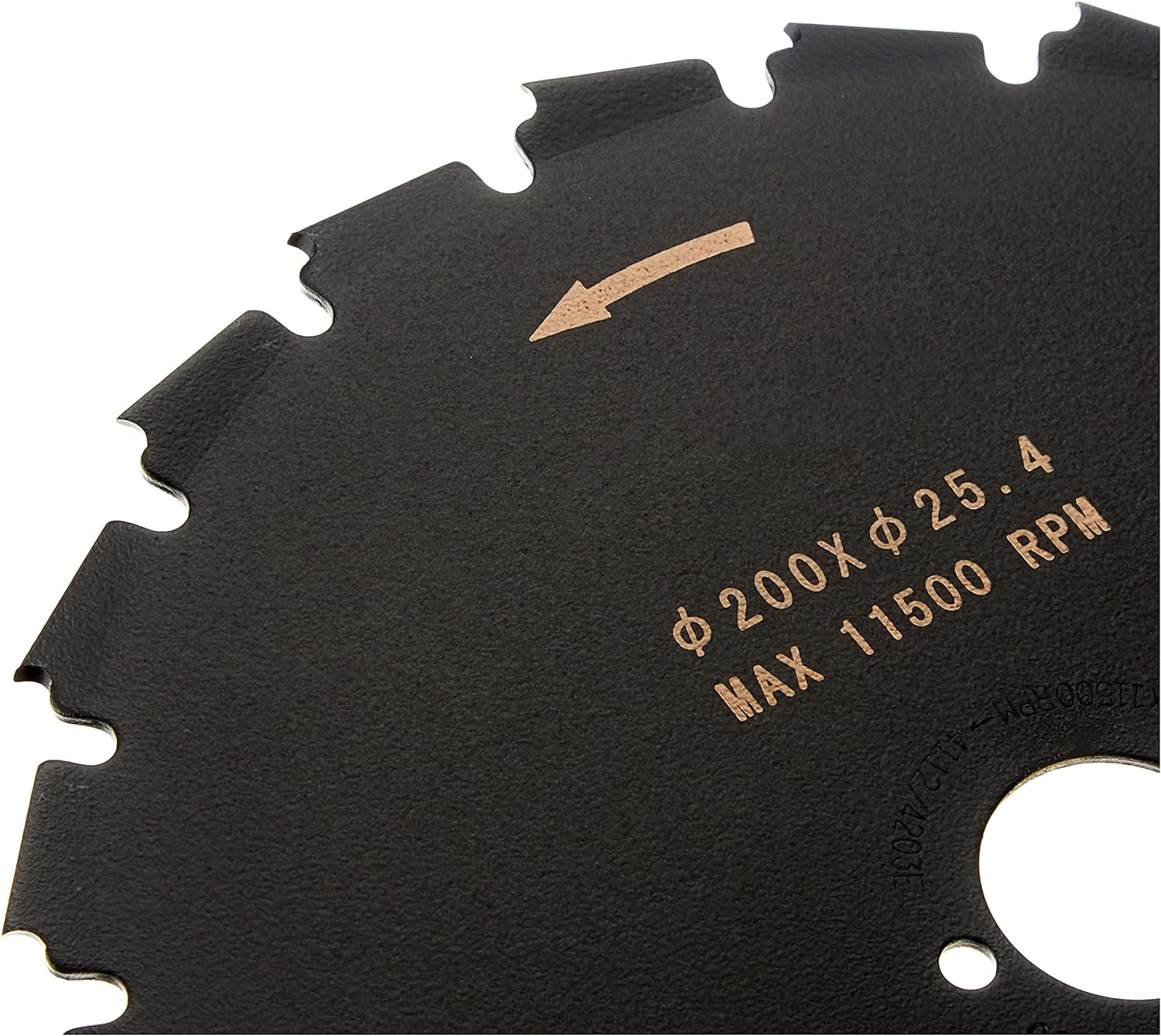 ใบเลื่อยวงเดือนตัดไม้ ตัดหญ้า ลับคมได้ 10 นิ้ว 26 ฟัน รูเพลา 25.4 มิล ใส่ได้กับเครื่องตัดหญ้าทุกรุ่น