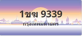 ป้ายประมูล 1ขฆ 9339