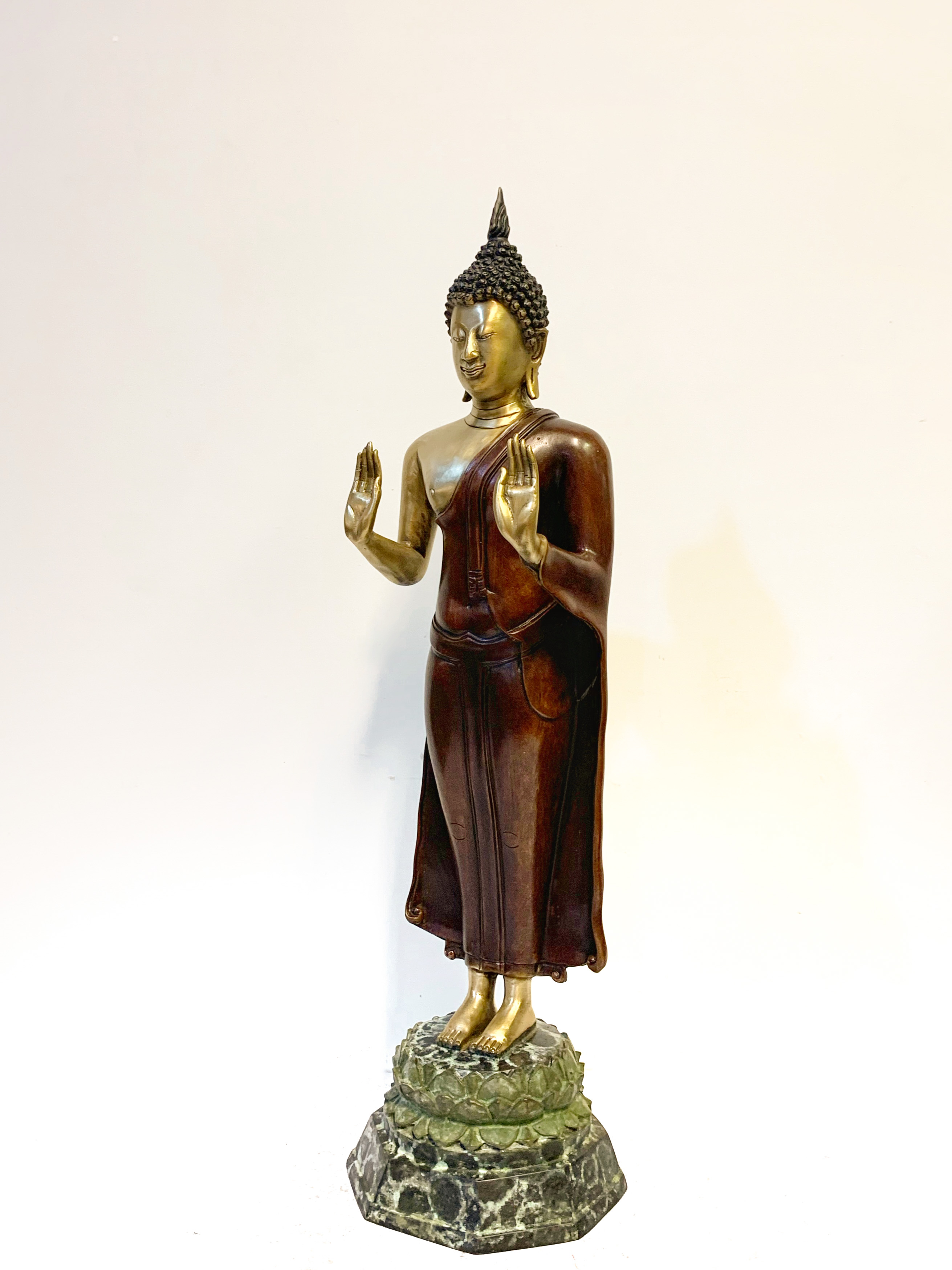 พระพุทธรูป ปางห้ามสมุทร (ประจำวันจันทร์) หน้าตัก 8 นิ้ว