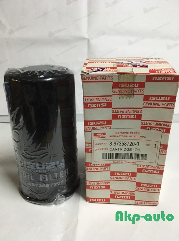 กรองน้ำมันเครื่อง Isuzu D-Max คอมมอนเรล #8-97358720-0 แท้ห้าง