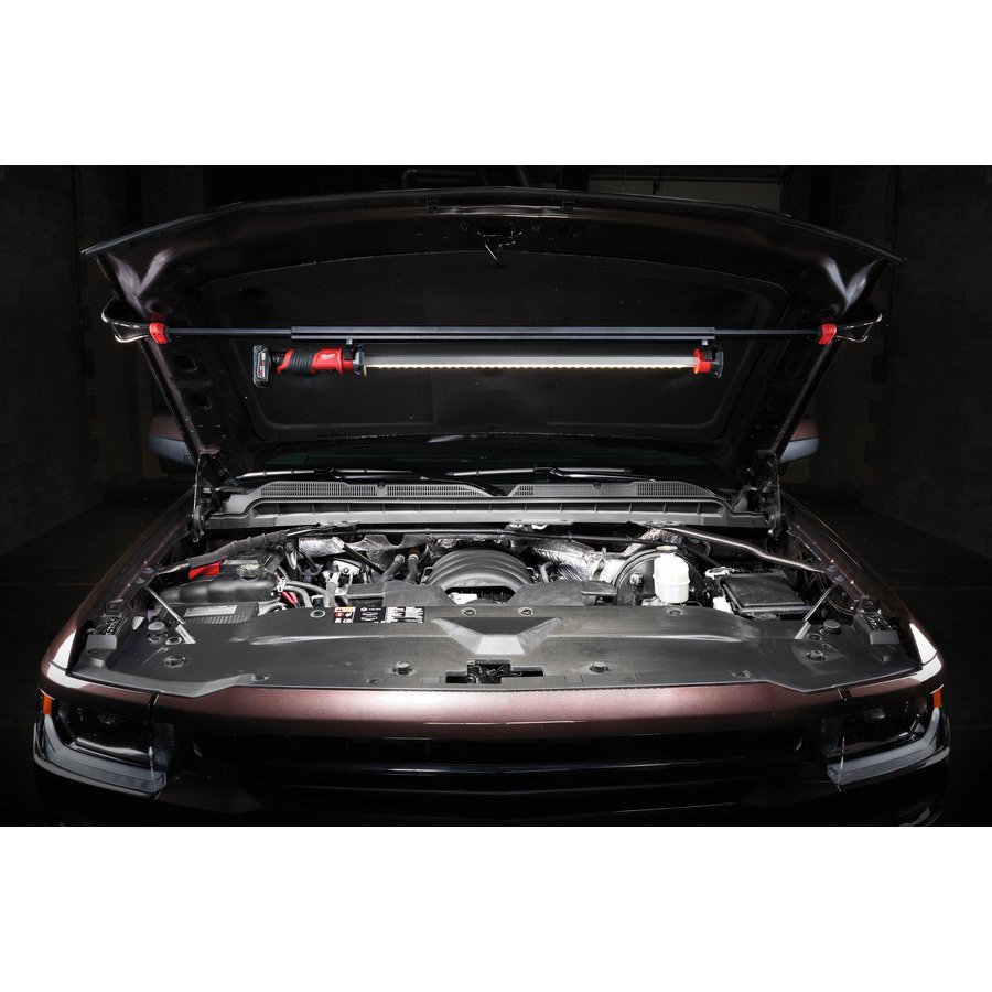 MILWAUKEE รุ่น M12 UHL-0 ไฟหนีบฝากระโปรง ไฟส่องใต้ฝากระโปรง LED ไร้สาย แรงดัน 12 โวลท์ เครื่องเปล่า