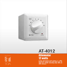 TOA AT-4012 Attenuator