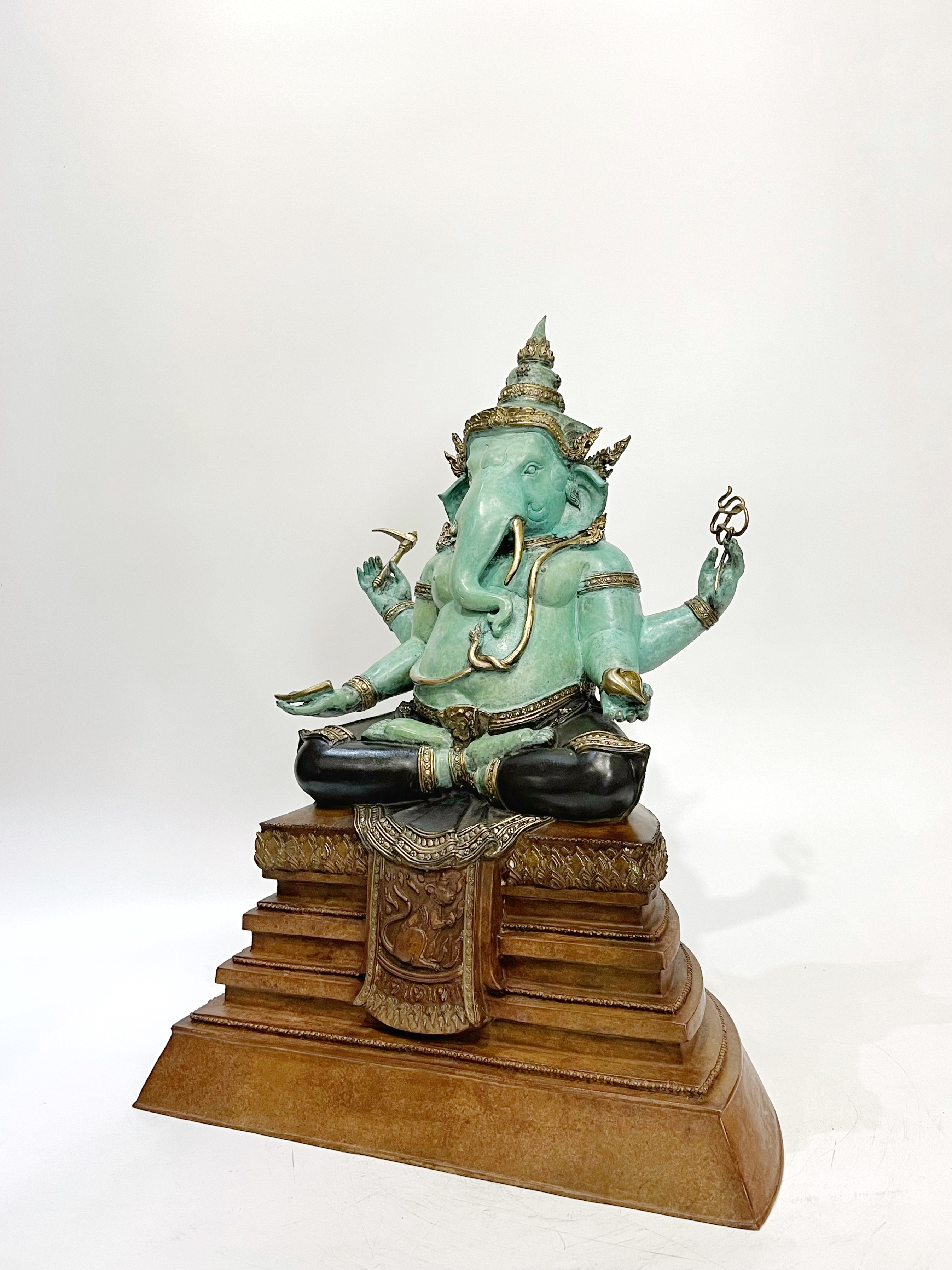 พระพิฆเนศ หน้าตัก 9 นิ้ว (เททองนำฤกษ์)