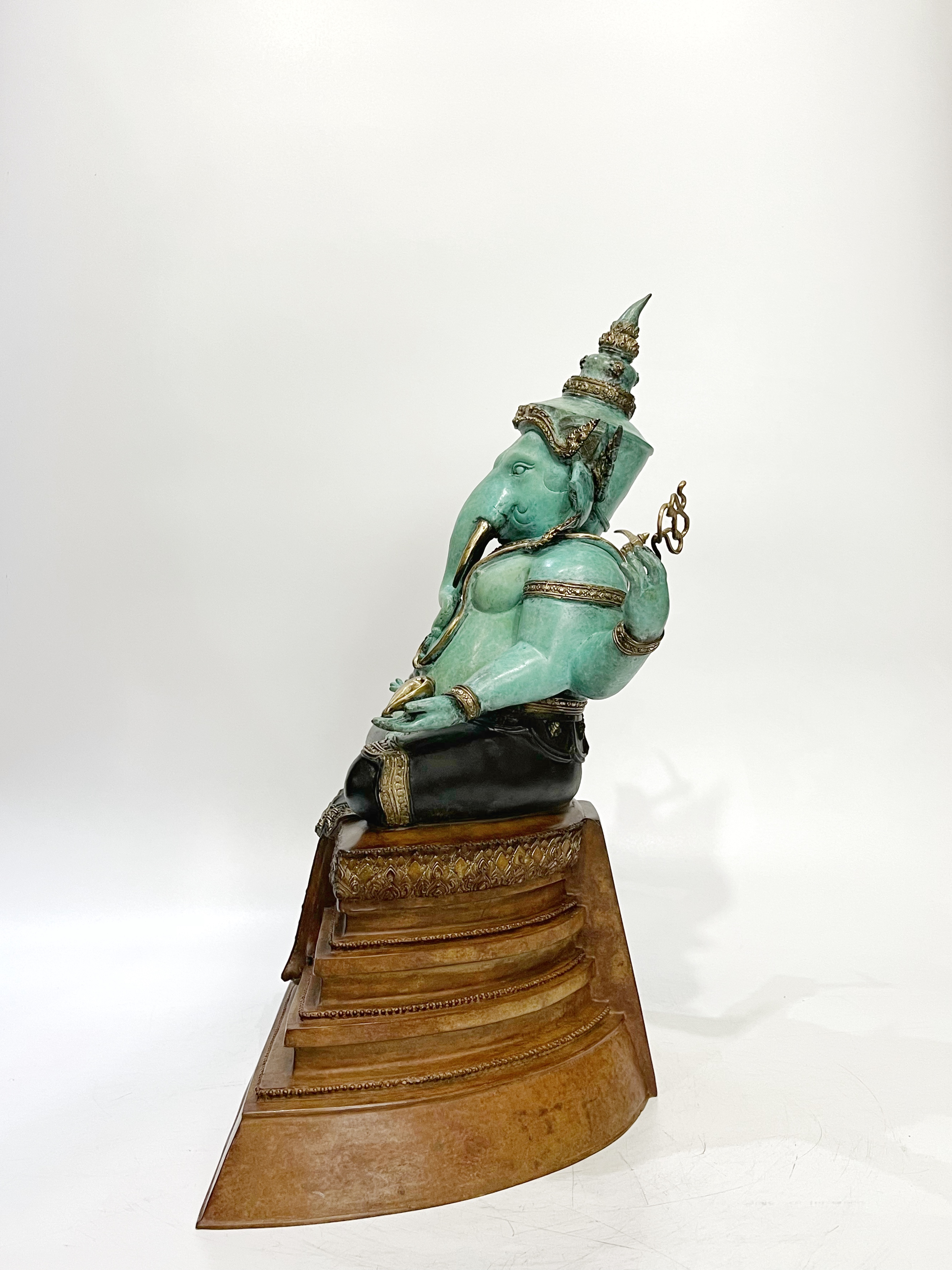 พระพิฆเนศ หน้าตัก 9 นิ้ว (เททองนำฤกษ์)