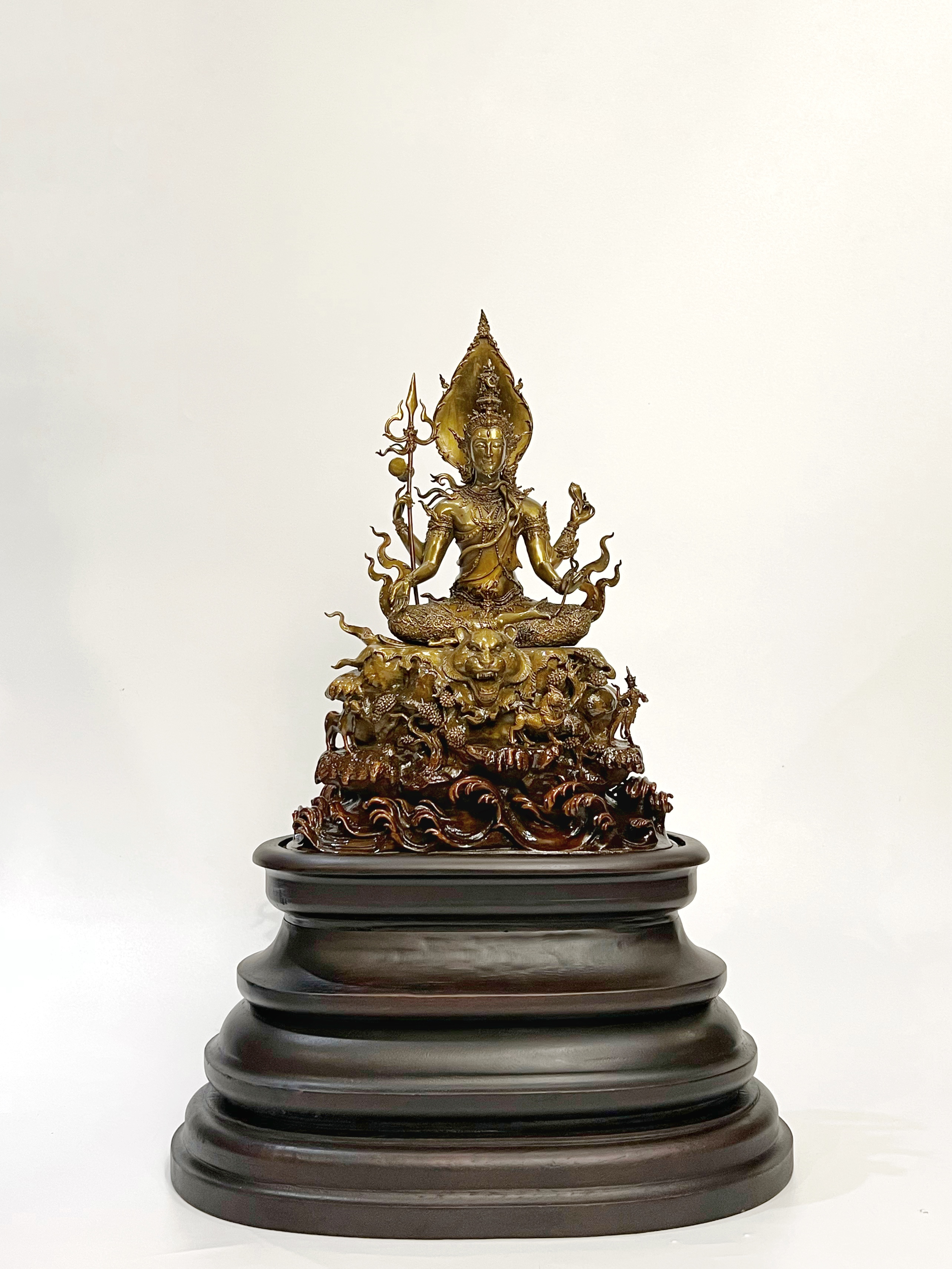 พระอิศวรมหาไกรลาสบรรพต ขนาดสูง 12 นิ้ว
