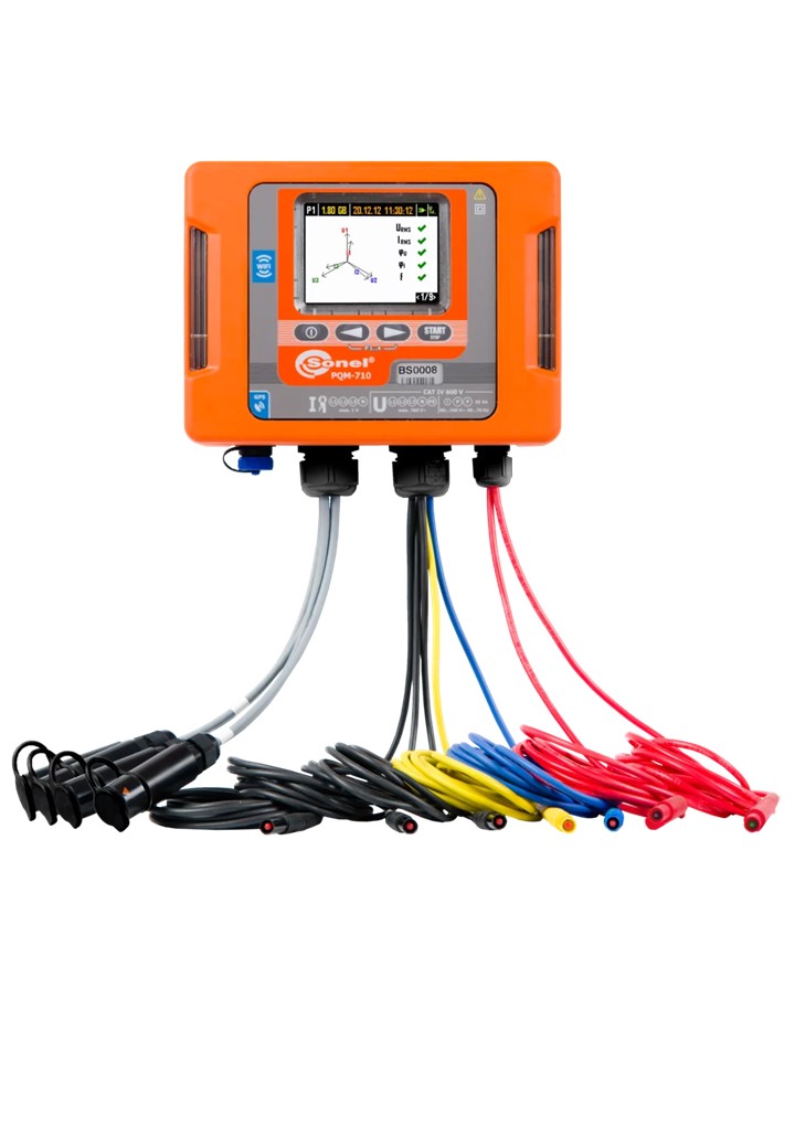 SONEL PQM-710 เครื่องวิเคราะห์ค่ากำลังไฟฟ้า Class A remote analysis